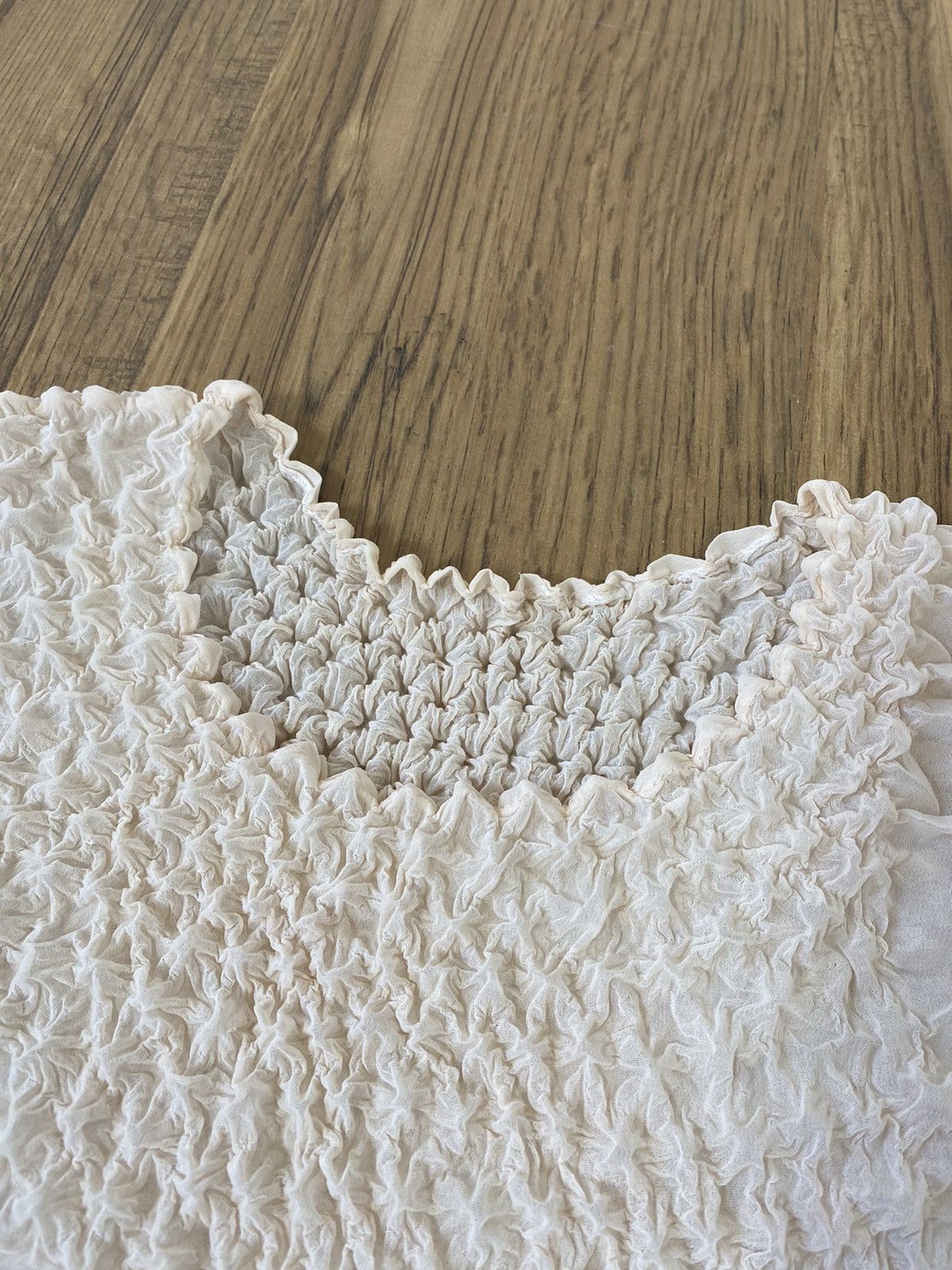 Vintage SHIBORI SRIDER POPCORN MESH TOP DOUBLET STYLE Size ONE SIZE - 4 Thumbnail