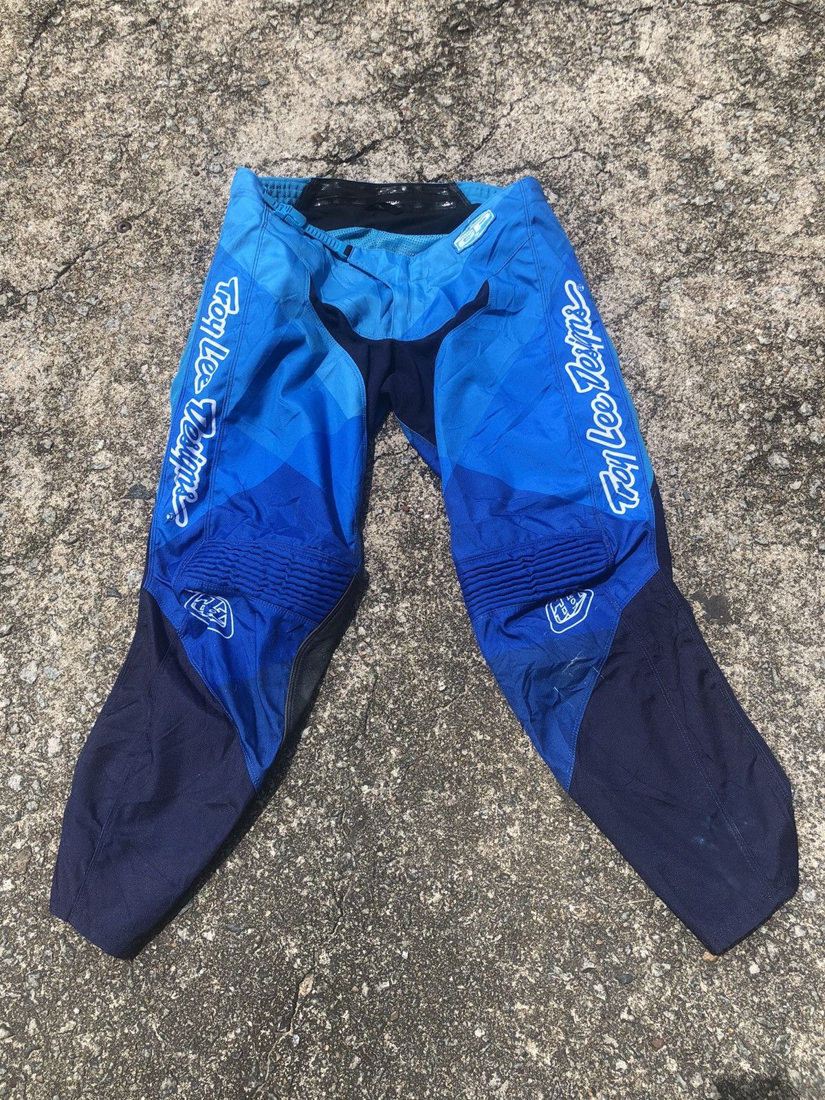 Alpinestars Troy Lee Design GP Motorcross Pants Mono Blue Size US 34 / EU 50 - 1 Thumbnail