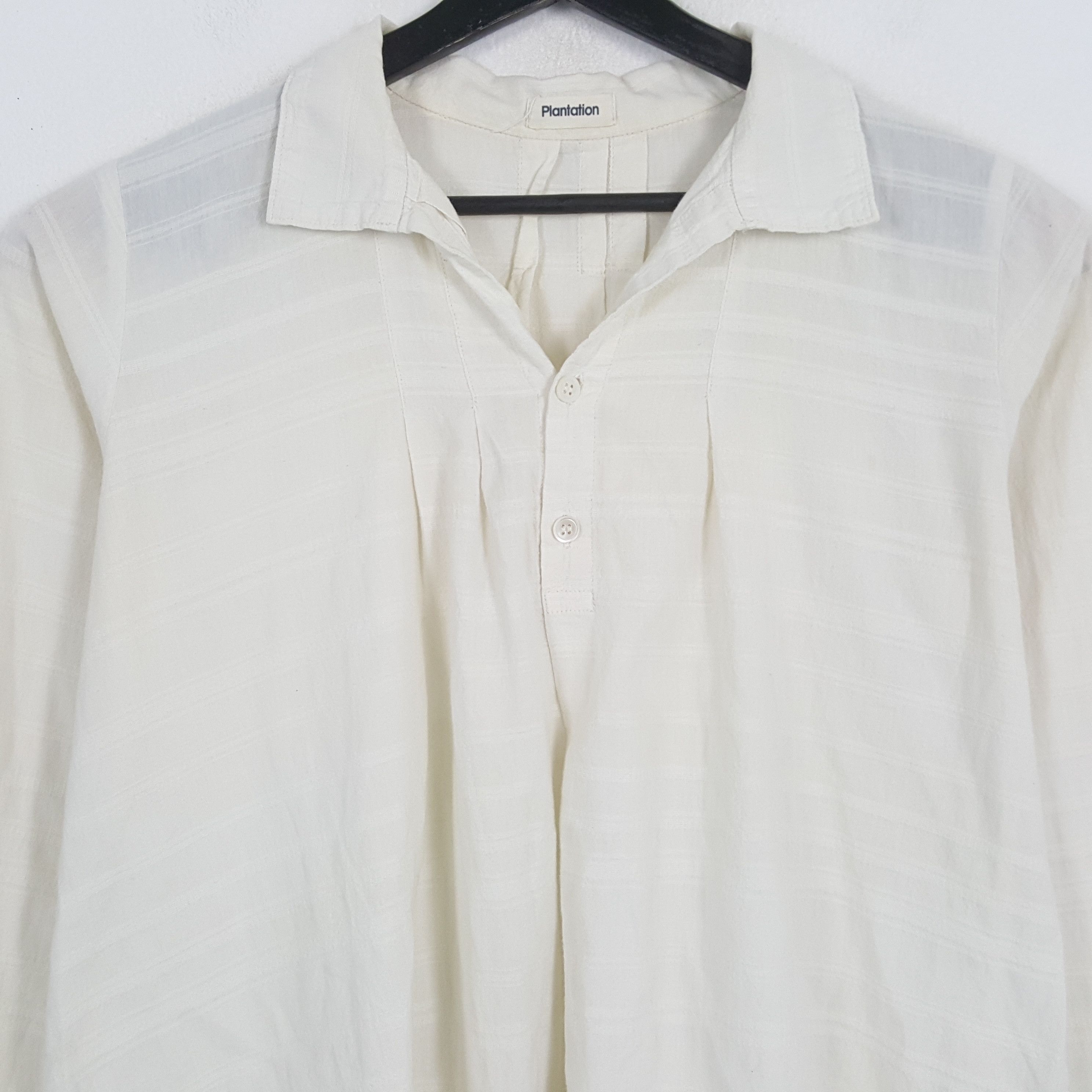 Issey Miyake × Japanese Brand × Vintage PLANTATION Japanese Designer Brand ISSEY MIYAKE Shirt Size M / US 6-8 / IT 42-44 - 2 Thumbnail