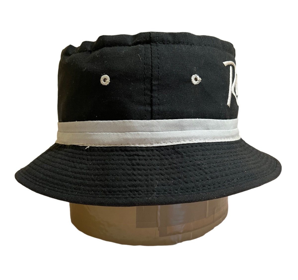 Sports Specialties × Vintage Los Angeles Raiders Sports Specialties 7 3/8 Bucket Hat Size ONE SIZE - 3 Thumbnail