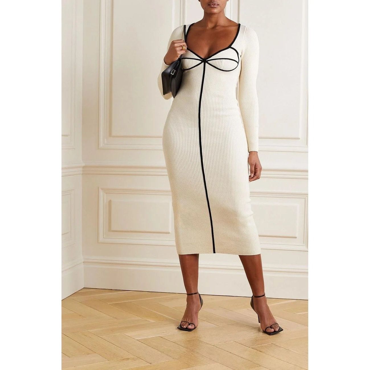 Mara Hoffman Mara Hoffman Lucienne Ribbed Cotton-blend Sweater Dress XS Size XS / US 0-2 / IT 36-38 - 18 Thumbnail