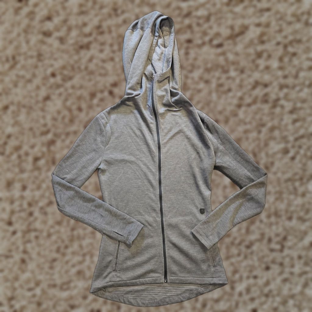 Burton Burton Hoodie Womens XS Gray Full Zip Sweatshirt Performance Stretch Jacket Size XS / US 0-2 / IT 36-38 - 1 Thumbnail
