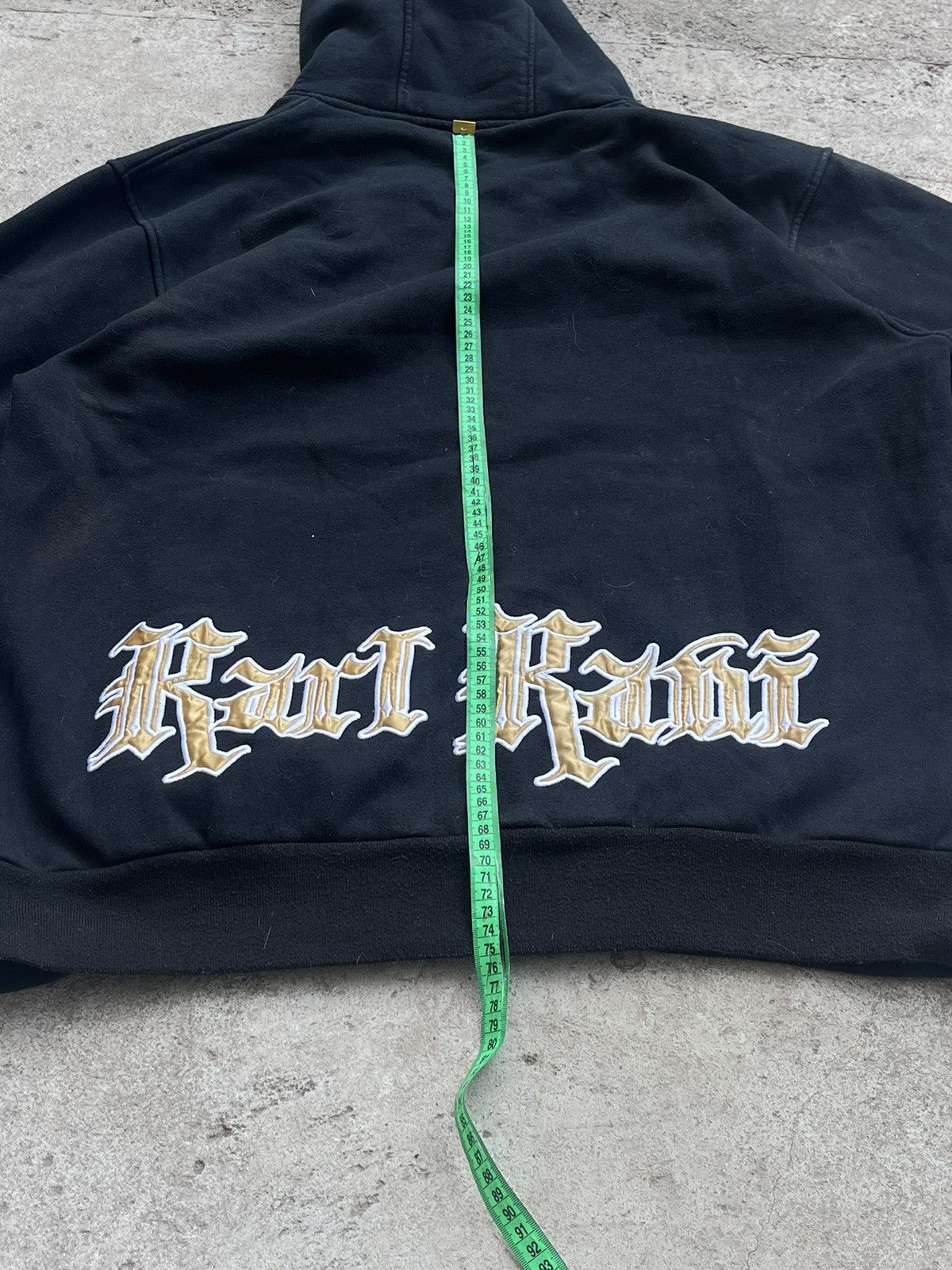 Designer × Karl Kani × Vintage Karl Kani Zip-Up Rap Hoodie Ed Hardy Style Size US XL / EU 56 / 4 - 6 Thumbnail