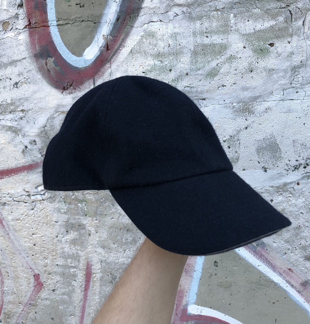 Armani × Vintage Armani Jeans Vintage Wool Cap Size ONE SIZE - 5 Thumbnail