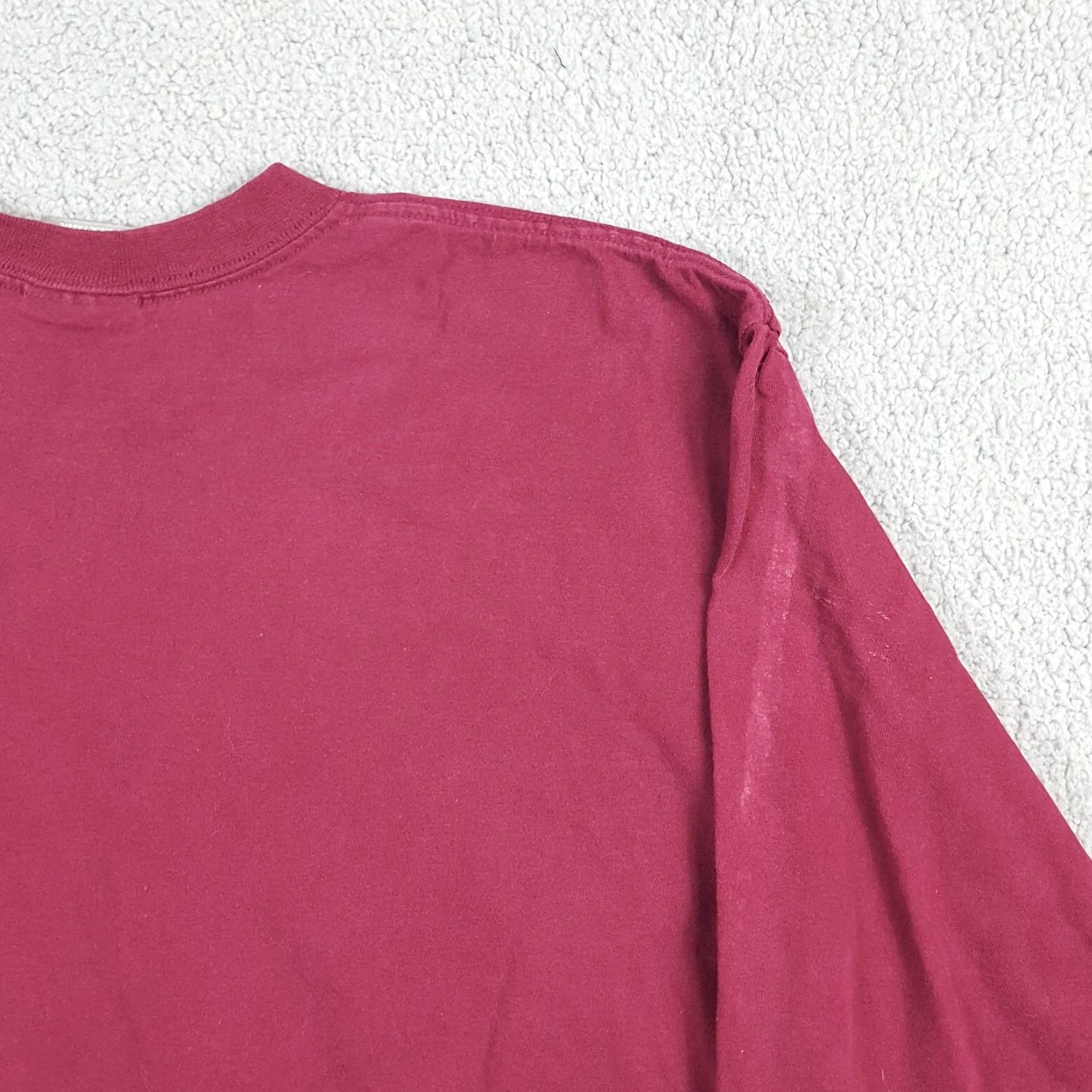 Nike Vintage Nike Virginia Tech Hokies Long Sleeve T-Shirt Men XL Red College NCAA 90s Y2K Football Sports Size US XL / EU 56 / 4 - 5 Thumbnail