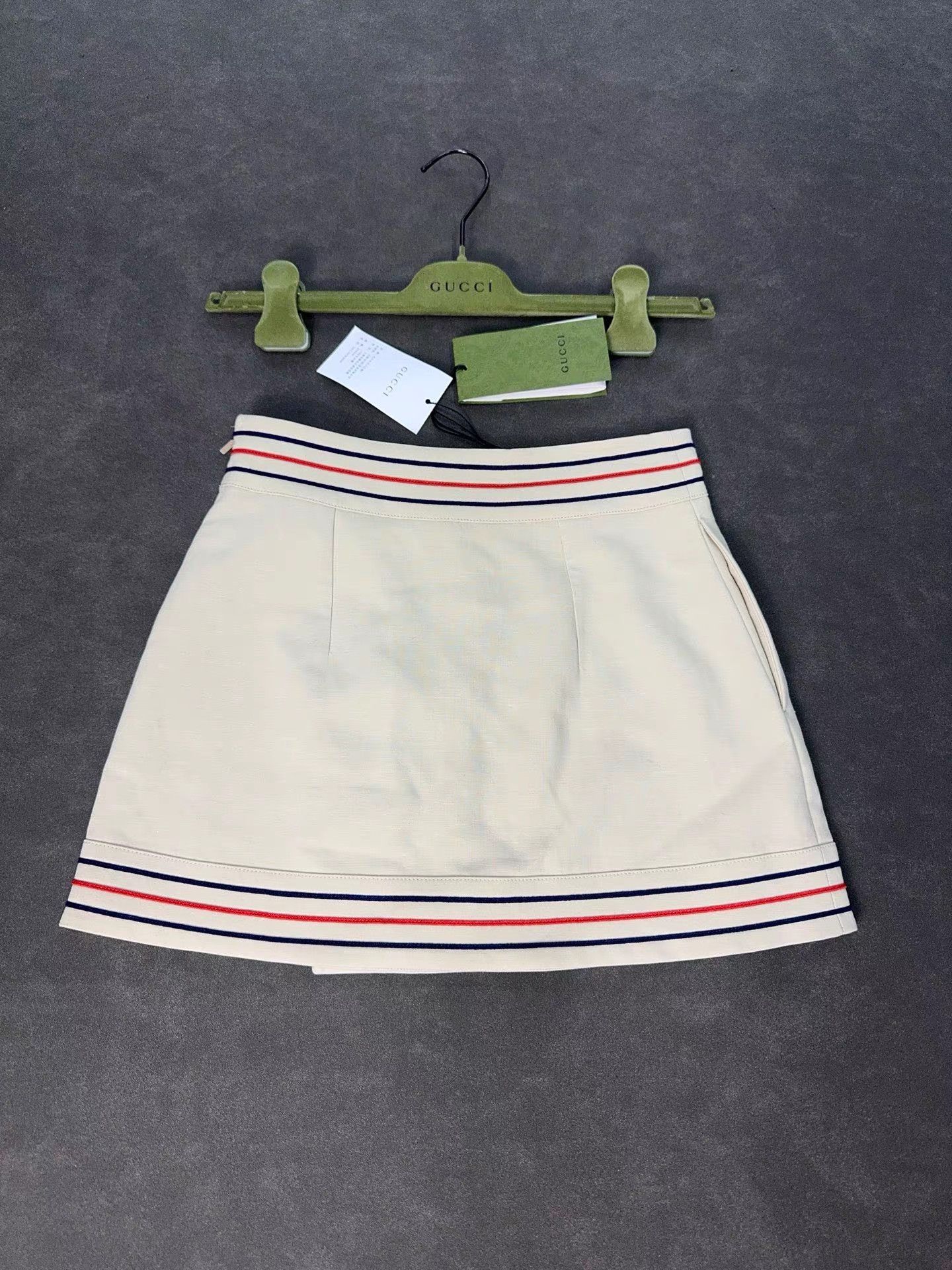 Gucci Gucci Anchor & Gold Button Knit Skirt K2 Size 36" / US 14 / IT 50 - 2 Thumbnail