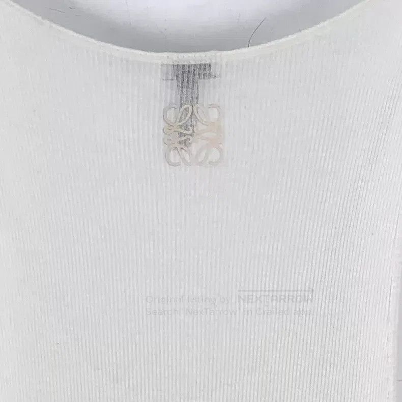 Loewe Loewe White logo embroidery braided knitted dress Size M / US 6-8 / IT 42-44 - 5 Thumbnail