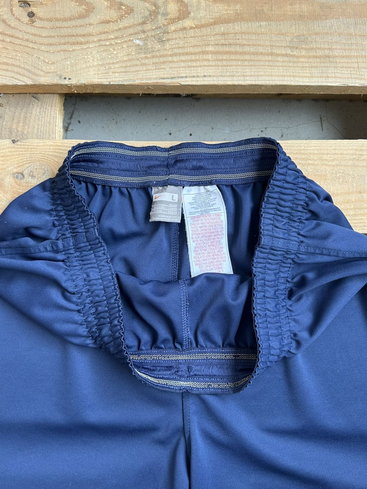 Nike Nike Vintage Navy Jersey Shorts Size US 34 / EU 50 - 4 Thumbnail
