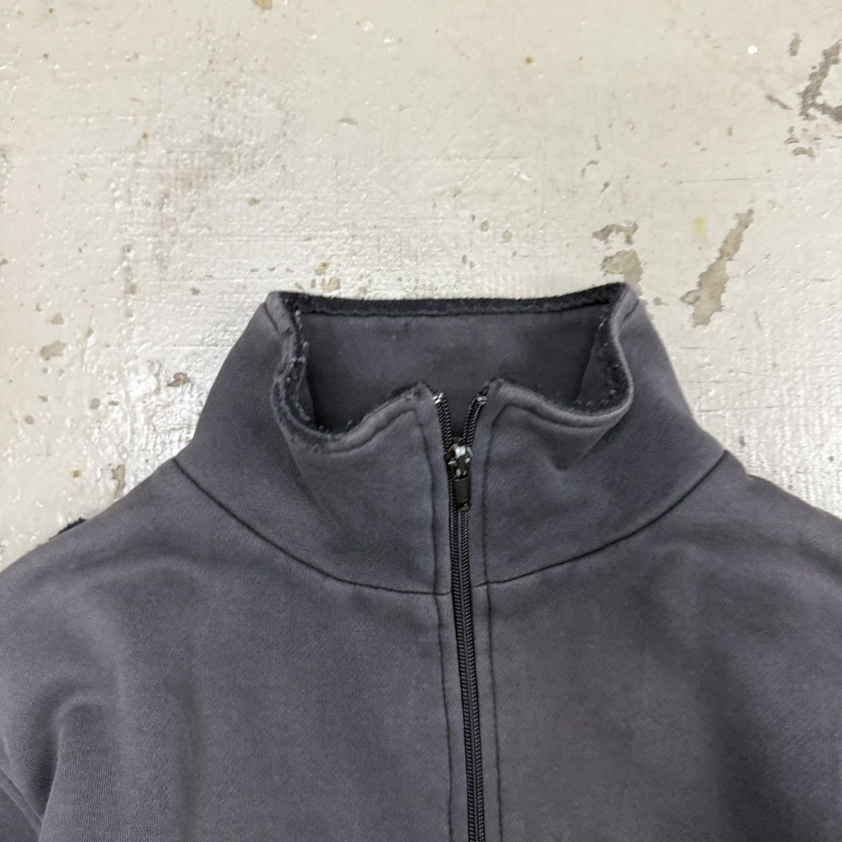 Stussy Old Stussy Fleece Full Zip Jacket Thrash Distressed Size US M / EU 48-50 / 2 - 7 Thumbnail
