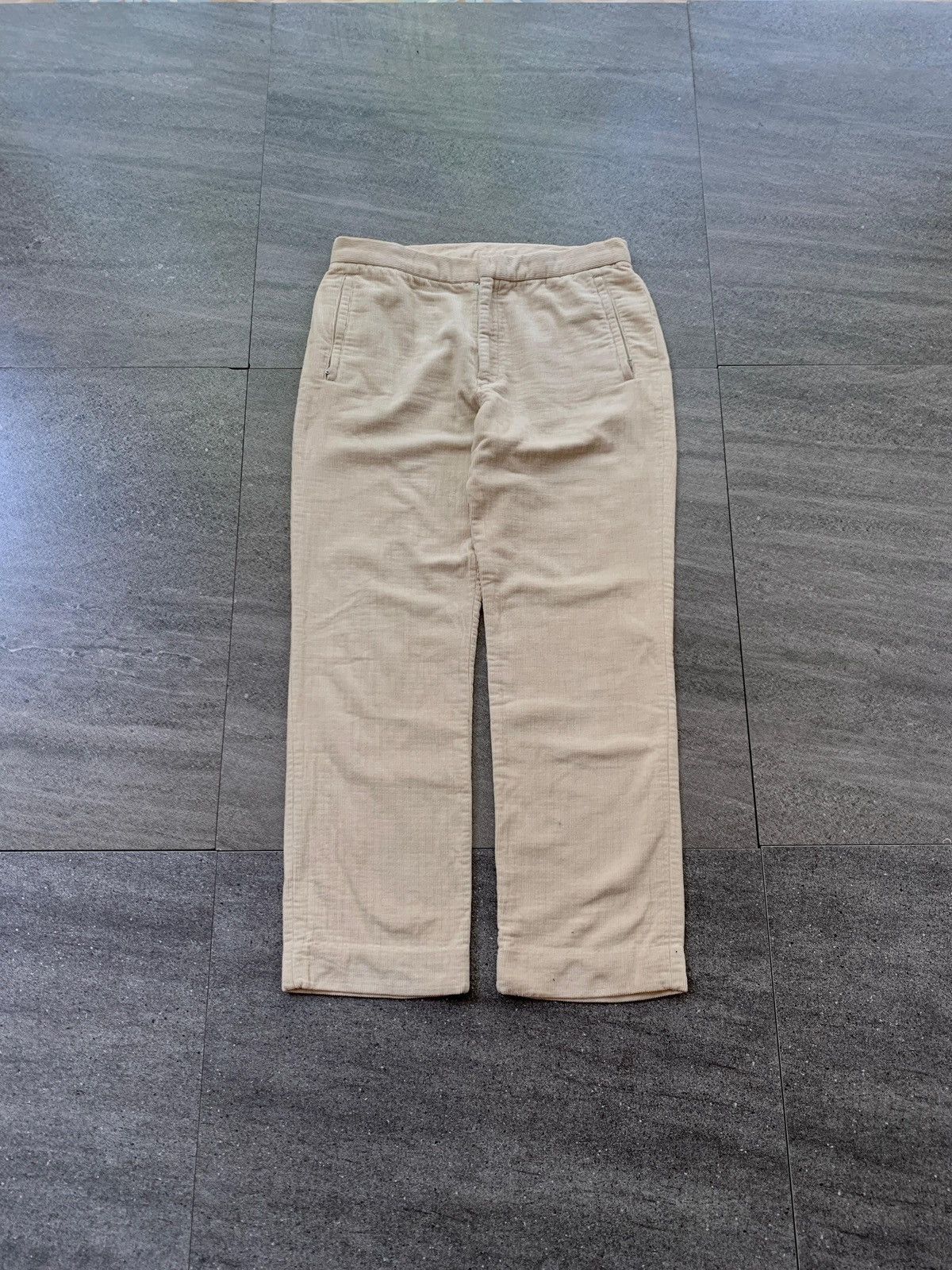 Yohji Yamamoto FREE TAX! Ys Corduroy Cropped Trousers Size US 29 - 2 Thumbnail