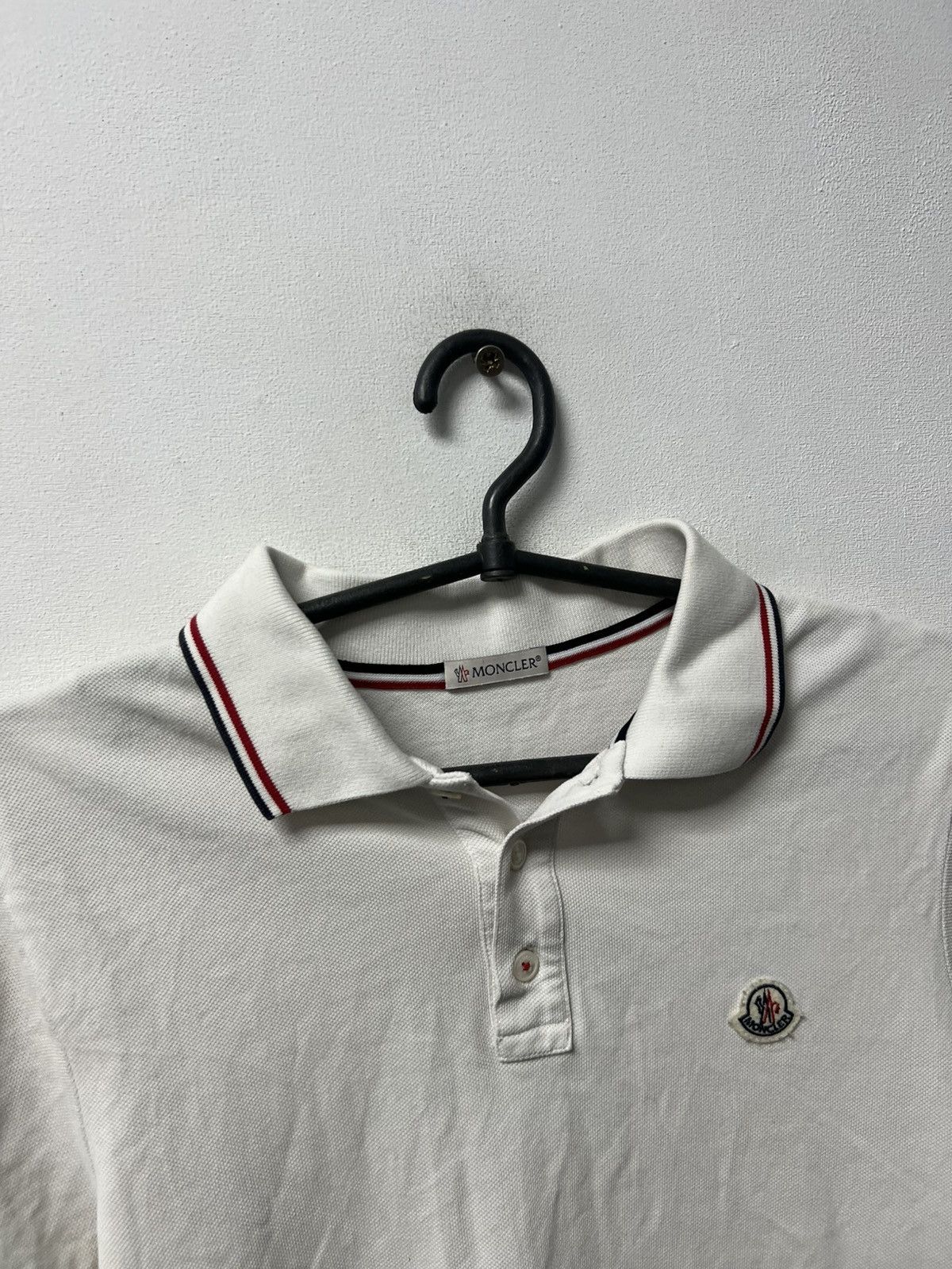 Moncler Moncler Lixury Polo T-Shirt Size S Rare Size US S / EU 44-46 / 1 - 4 Thumbnail