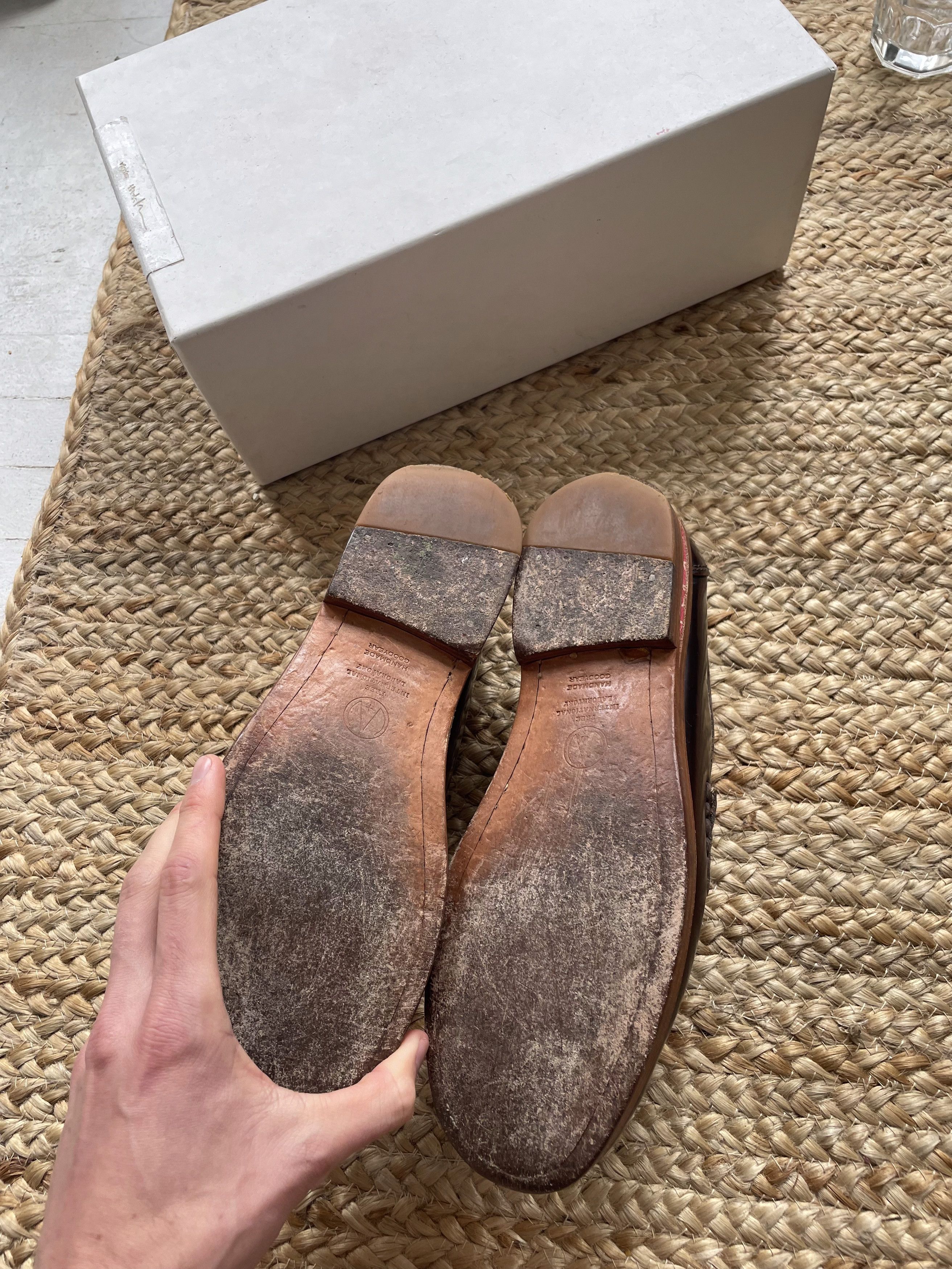 Visvim Fabro-Folk Burgundy Size US 11 / EU 44 - 5 Thumbnail