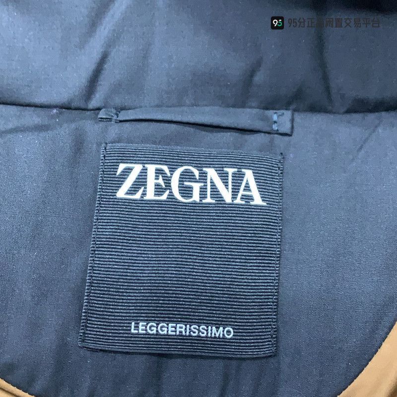 Ermenegildo Zegna Zegna Solid Hooded Zip Casual Jacket. Size US S / EU 44-46 / 1 - 3 Thumbnail