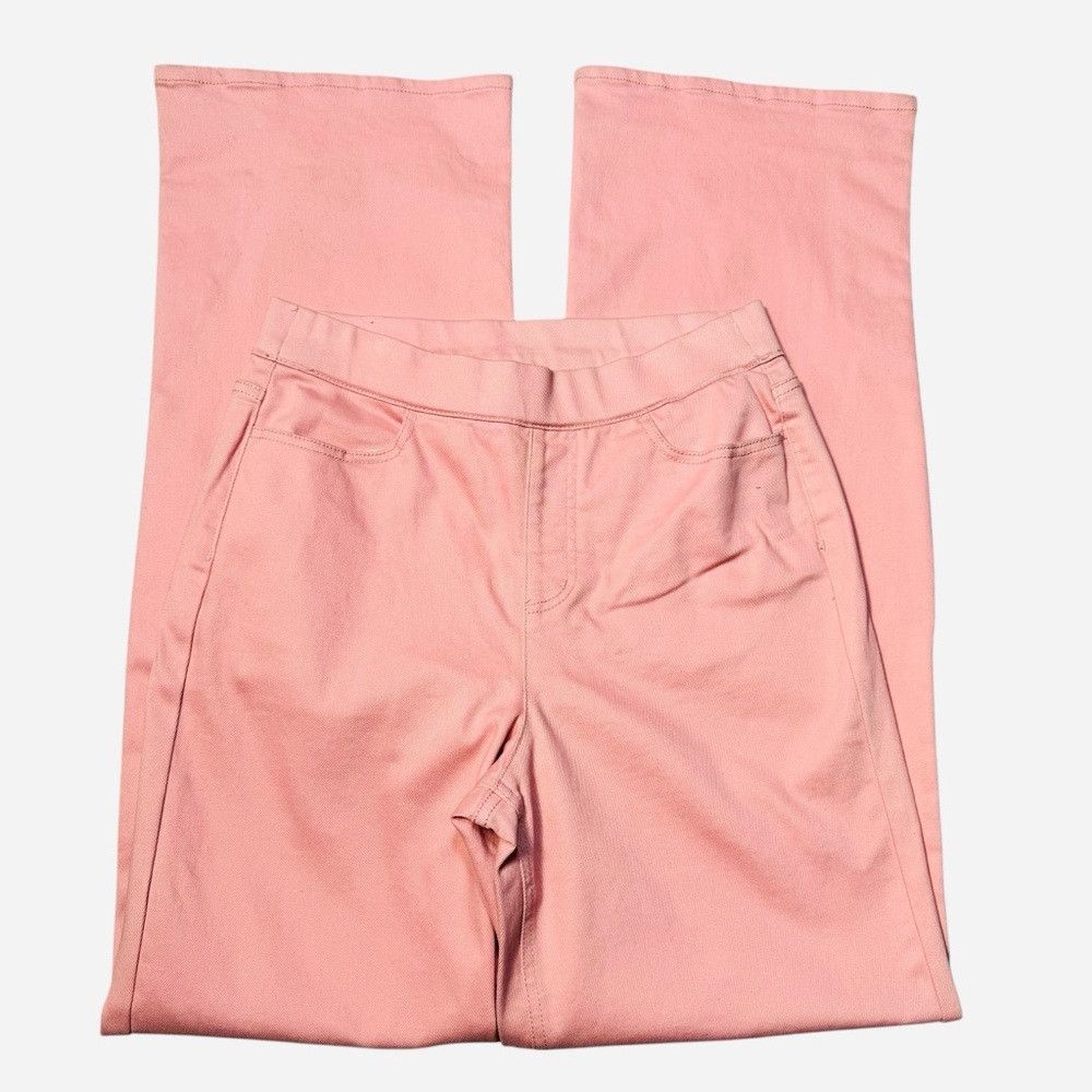 Isaac Mizrahi New Isaac Mizrahi Live! True Denim Wide Leg Cheeky Pink Jea Size 27" / US 4 / IT 40 - 3 Thumbnail