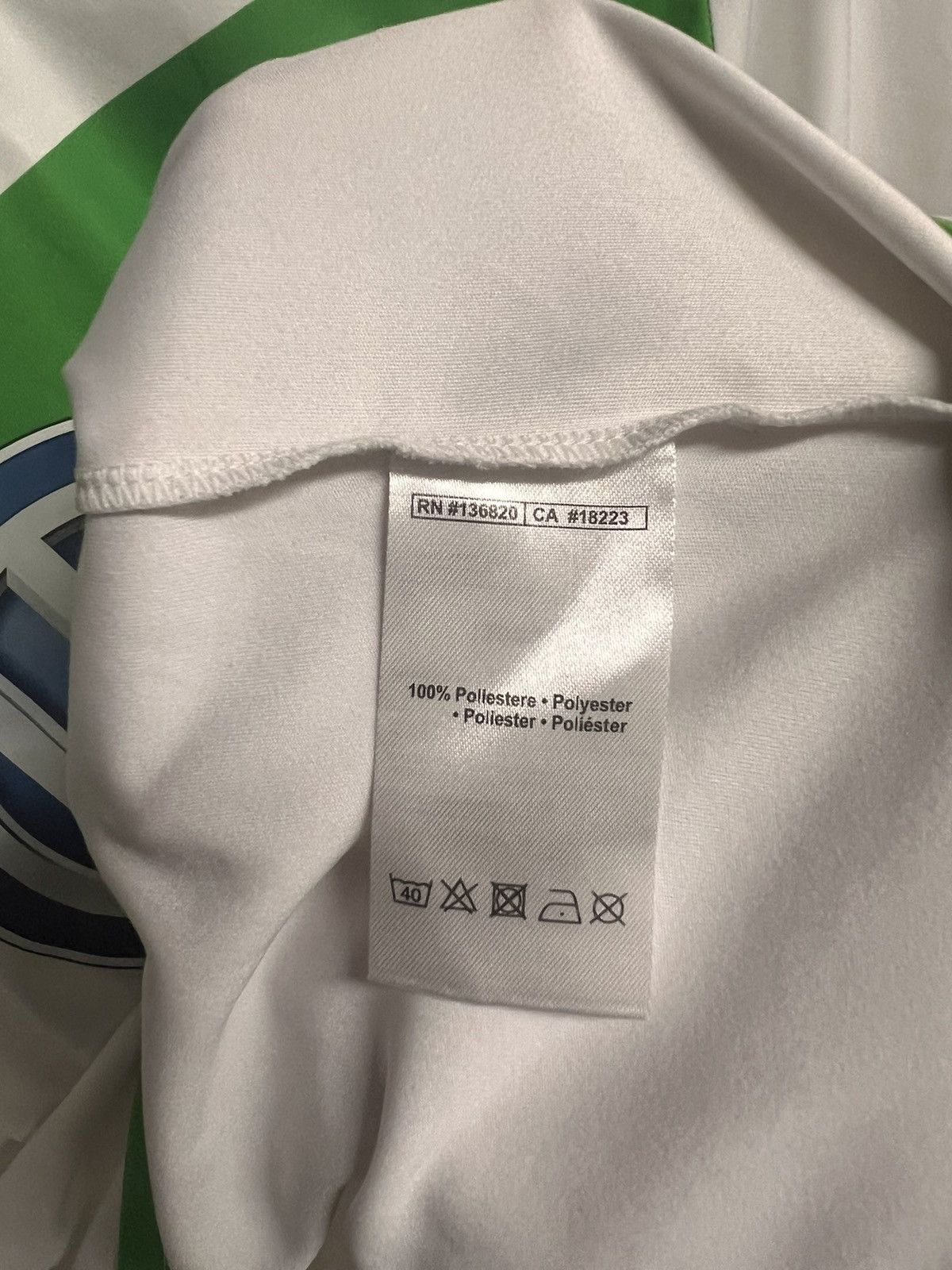 Kappa Kappa Wolfsburg Volkswagen number 34 Rodriguez jersey Size US L / EU 52-54 / 3 - 8 Thumbnail