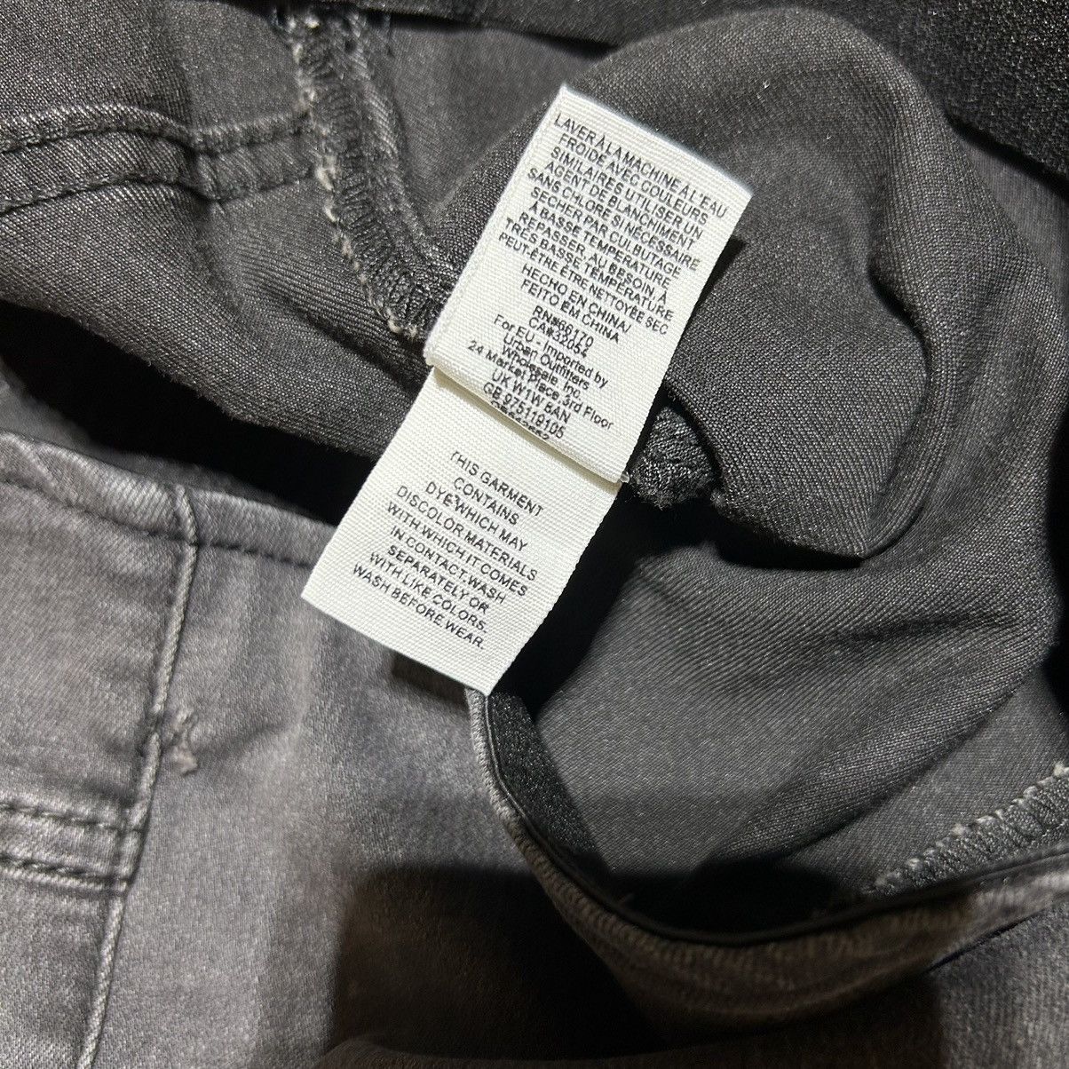 Free People Free People Womens Size 28 Flare Grey Black Pants Pull On Size 28" / US 6 / IT 42 - 10 Thumbnail