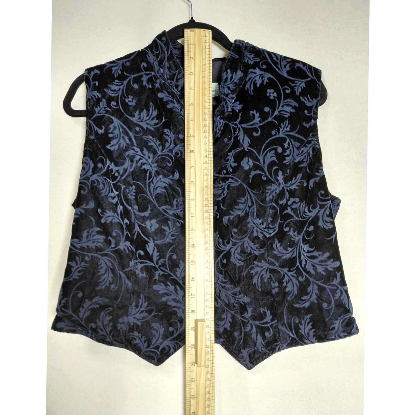 Vintage THE RAINTREE HOUSTON Floral Vest Black Sleeveless Women Size M Size M / US 6-8 / IT 42-44 - 4 Thumbnail