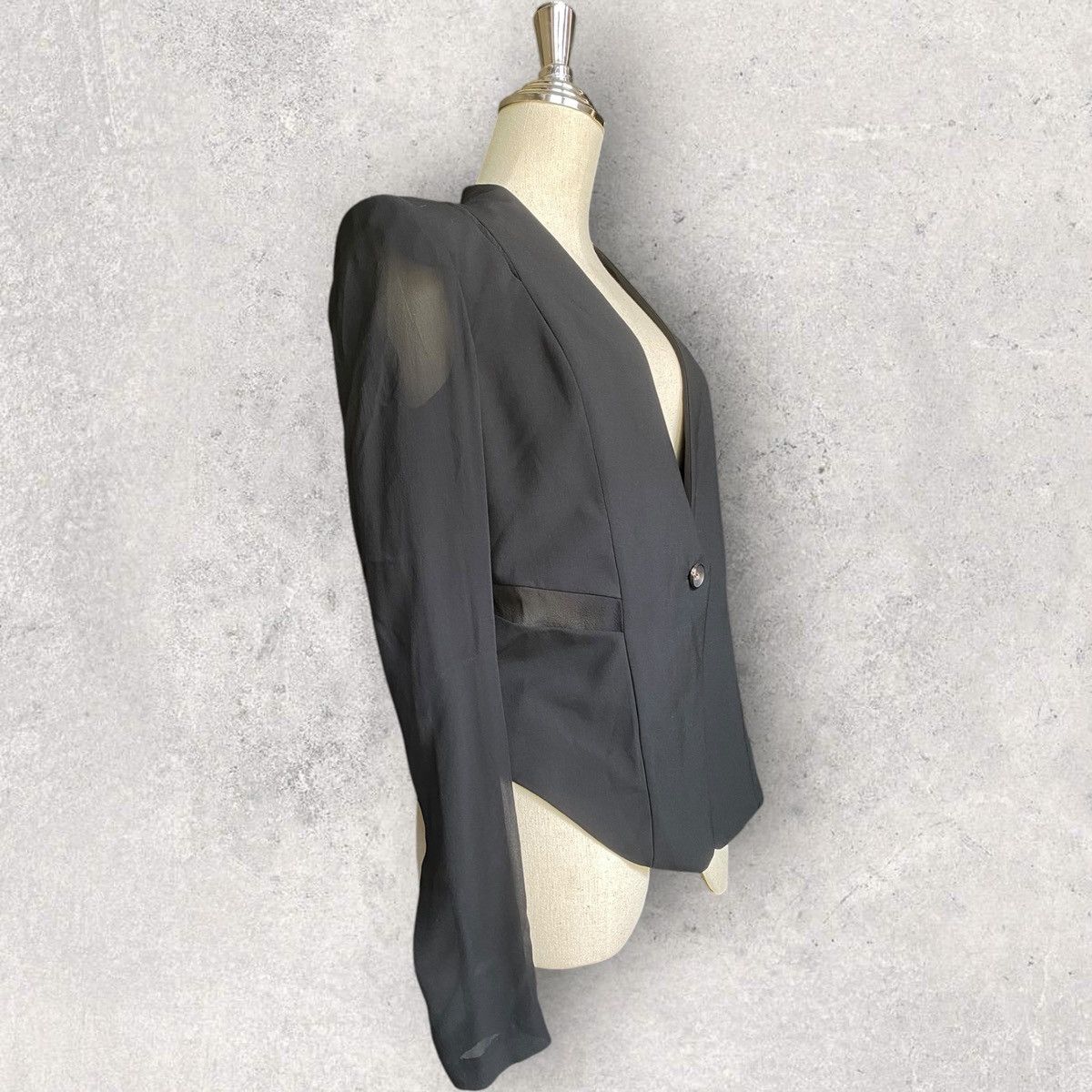 Helmut Lang Helmut Lang Wool/Silk Blazer Size XS / US 0-2 / IT 36-38 - 1 Thumbnail