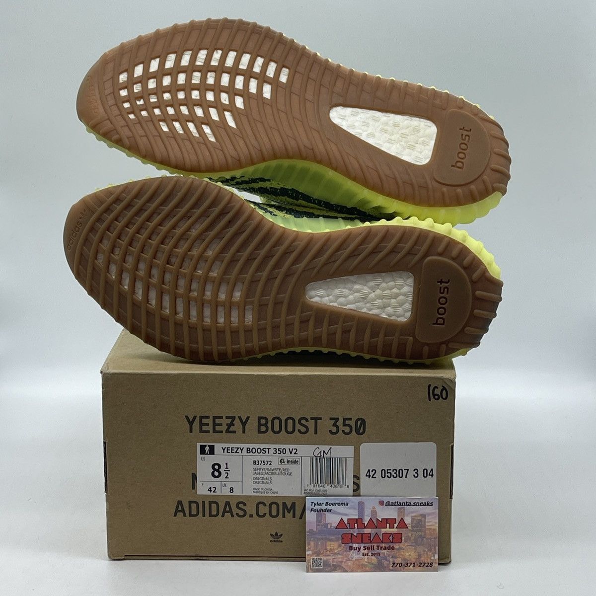 Yeezy boost 350 semi frozen yellow