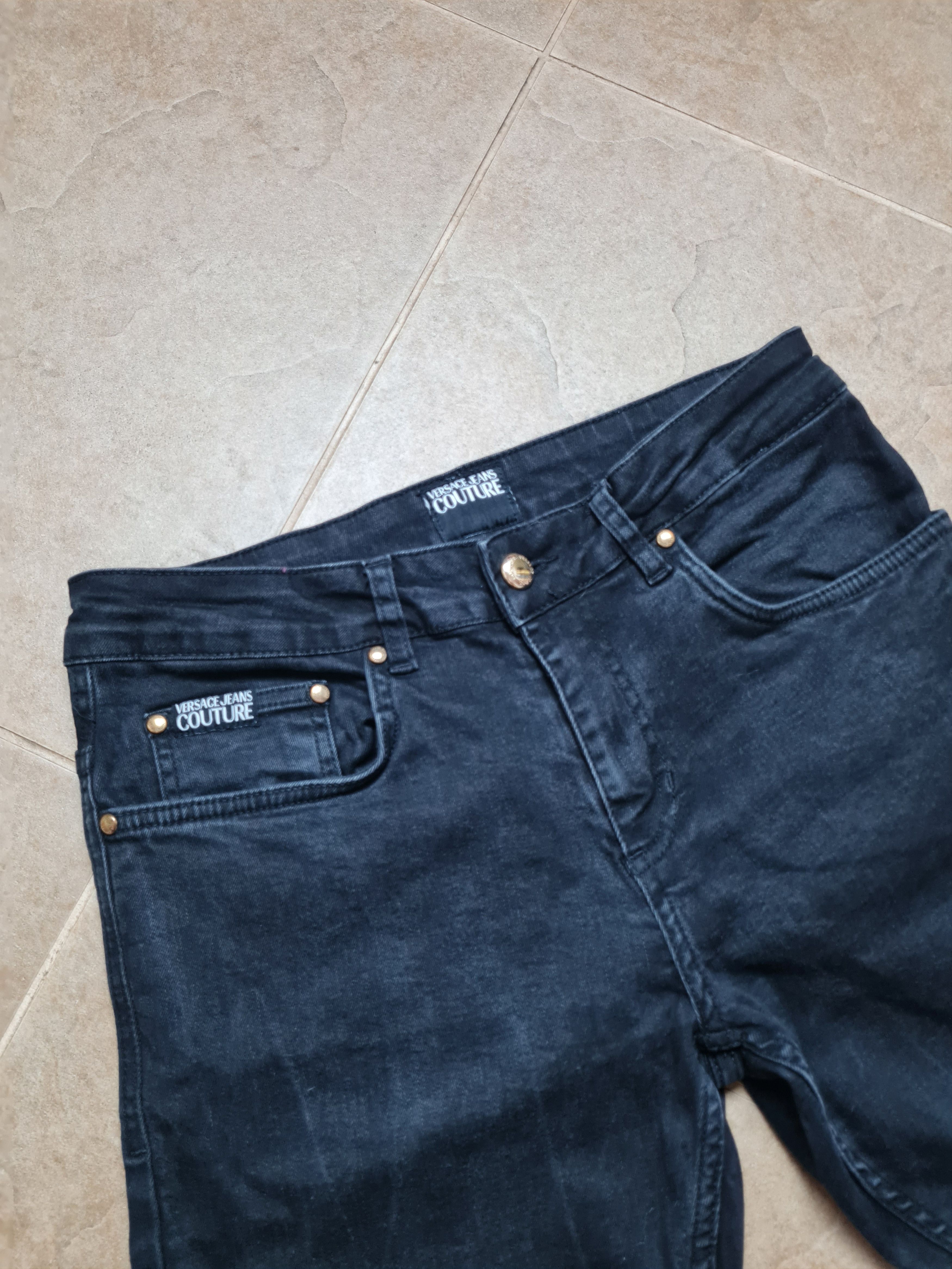 Versace Jeans Couture VINTAGE VERSACE JEANS COUTURE DENIM BIG LOGO TAG IT 44 Size US 28 / EU 44 - 9 Thumbnail