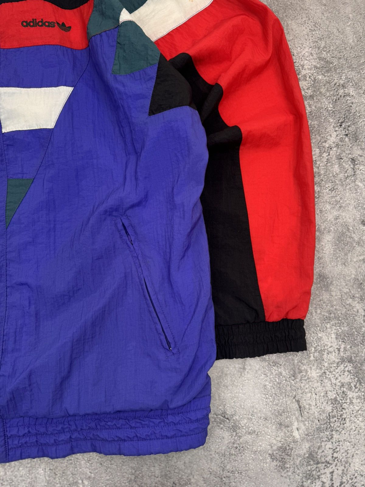 Adidas Adidas 90s Retro Men Tracksuit Set Purple Jacket + Pants Size US 30 / EU 46 - 3 Thumbnail