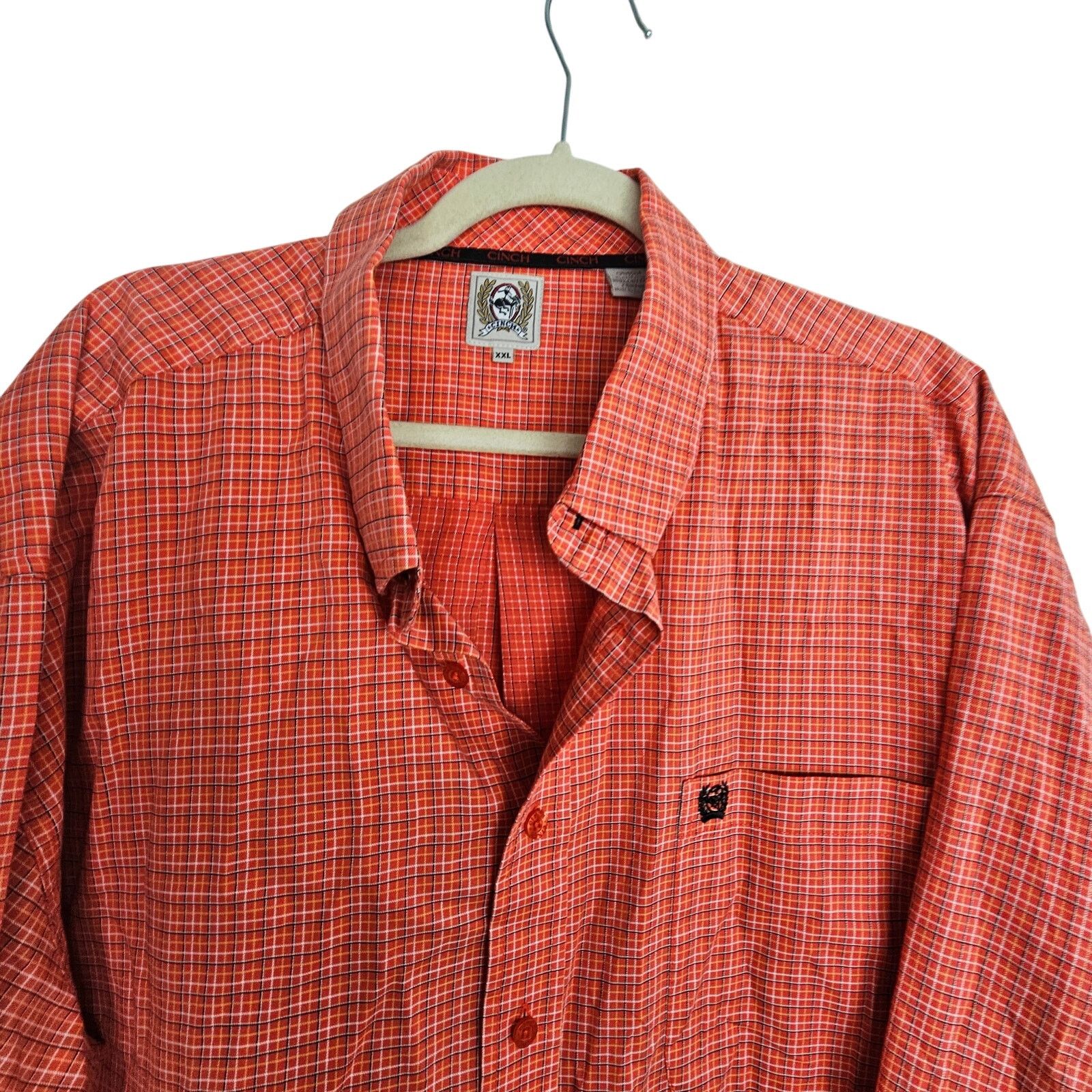 CINCH Cinch Mens Plaid Shirt Size XXL Western Cowboy Outdoor Rodeo Size US XXL / EU 58 / 5 - 2 Thumbnail