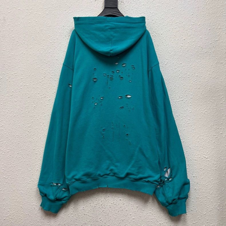 Balenciaga Balenciaga The lake green destroys the double layer to mak Size US XXS / EU 40 - 2 Thumbnail