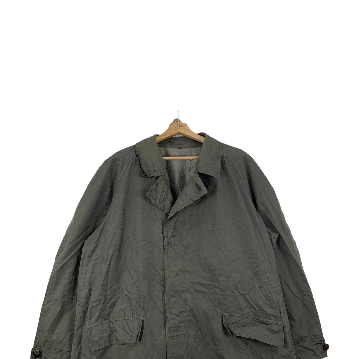 Yves Saint Laurent YvesSaintLaurent YSL Diffusion Hommes Trench Coat Jacket Size US XXL / EU 58 / 5 - 4 Thumbnail