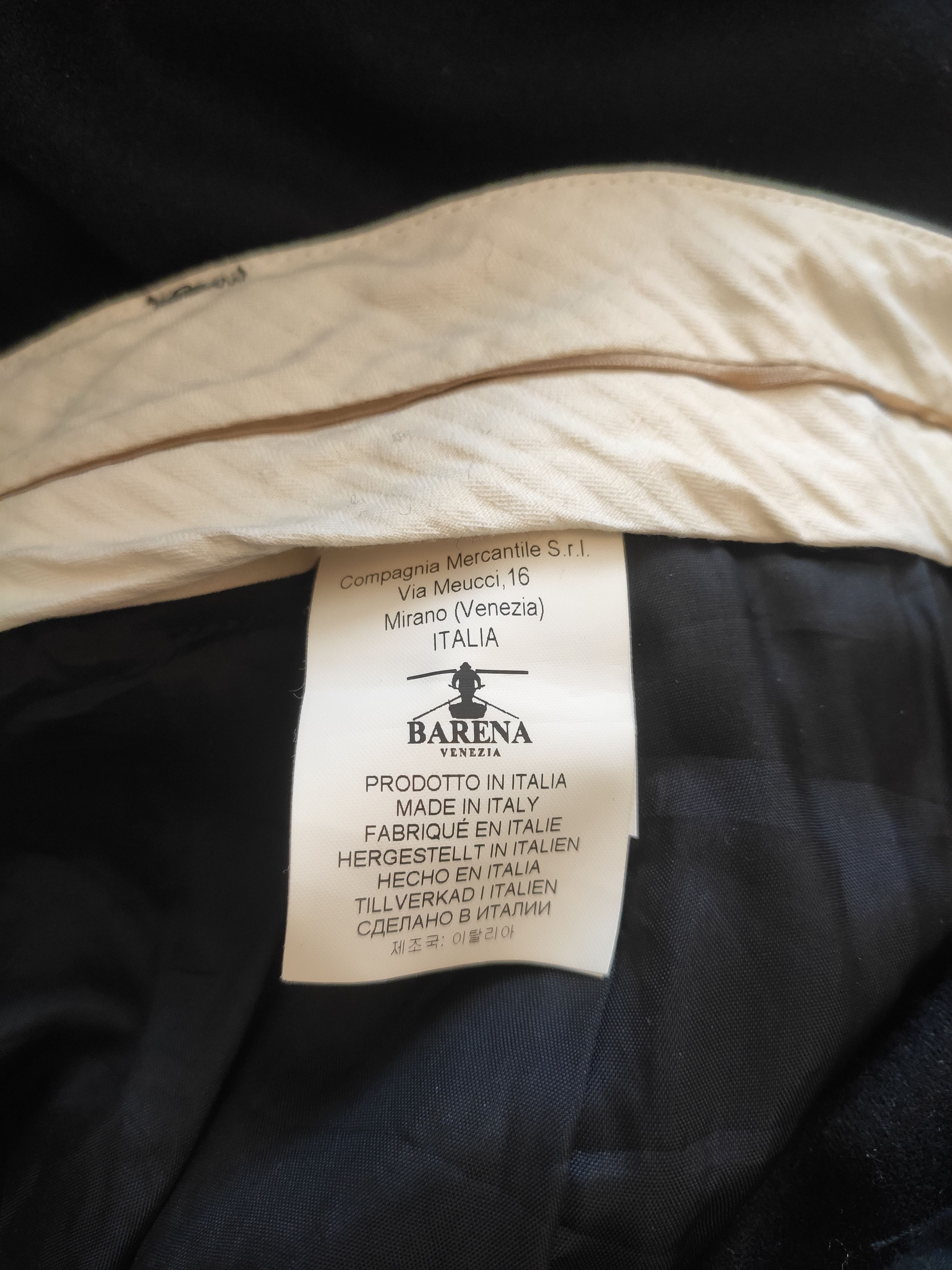 Barena Wool trousers.Like Brunello Cucinelli or Boglioli Size US 34 / EU 50 - 6 Thumbnail
