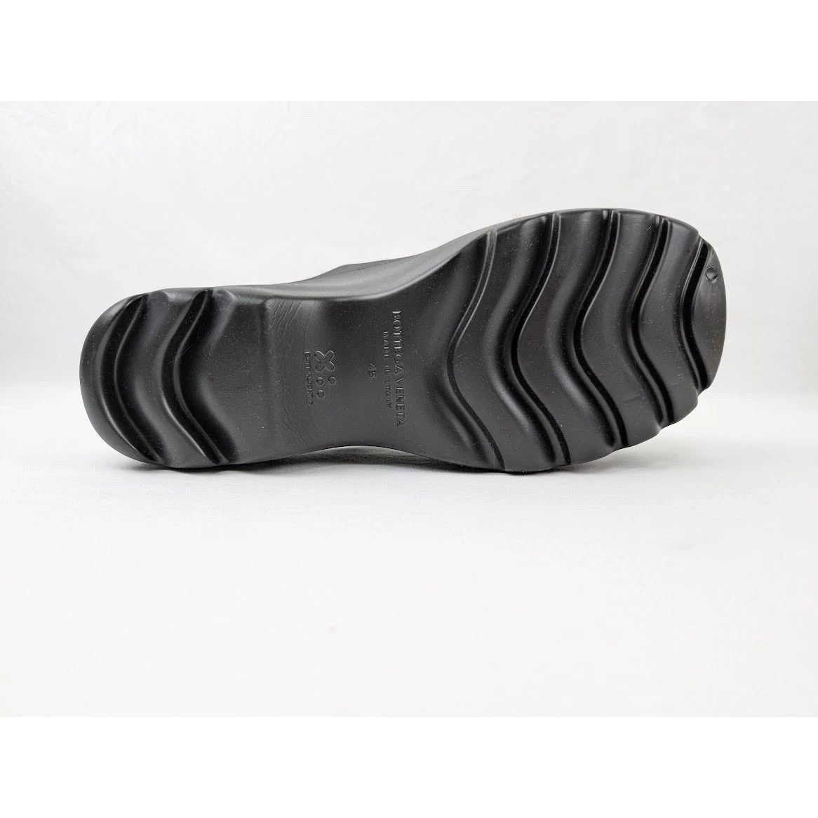 Bottega Veneta o1rshd1 Q:2 / Gel Rubber Flash Slipper in Black Size US 12 / EU 45 - 14 Thumbnail
