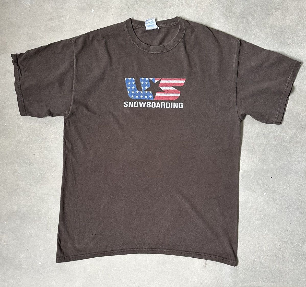 Vintage VINTAGE US SNOWBOARDING TEE Size US M / EU 48-50 / 2 - 1 Thumbnail