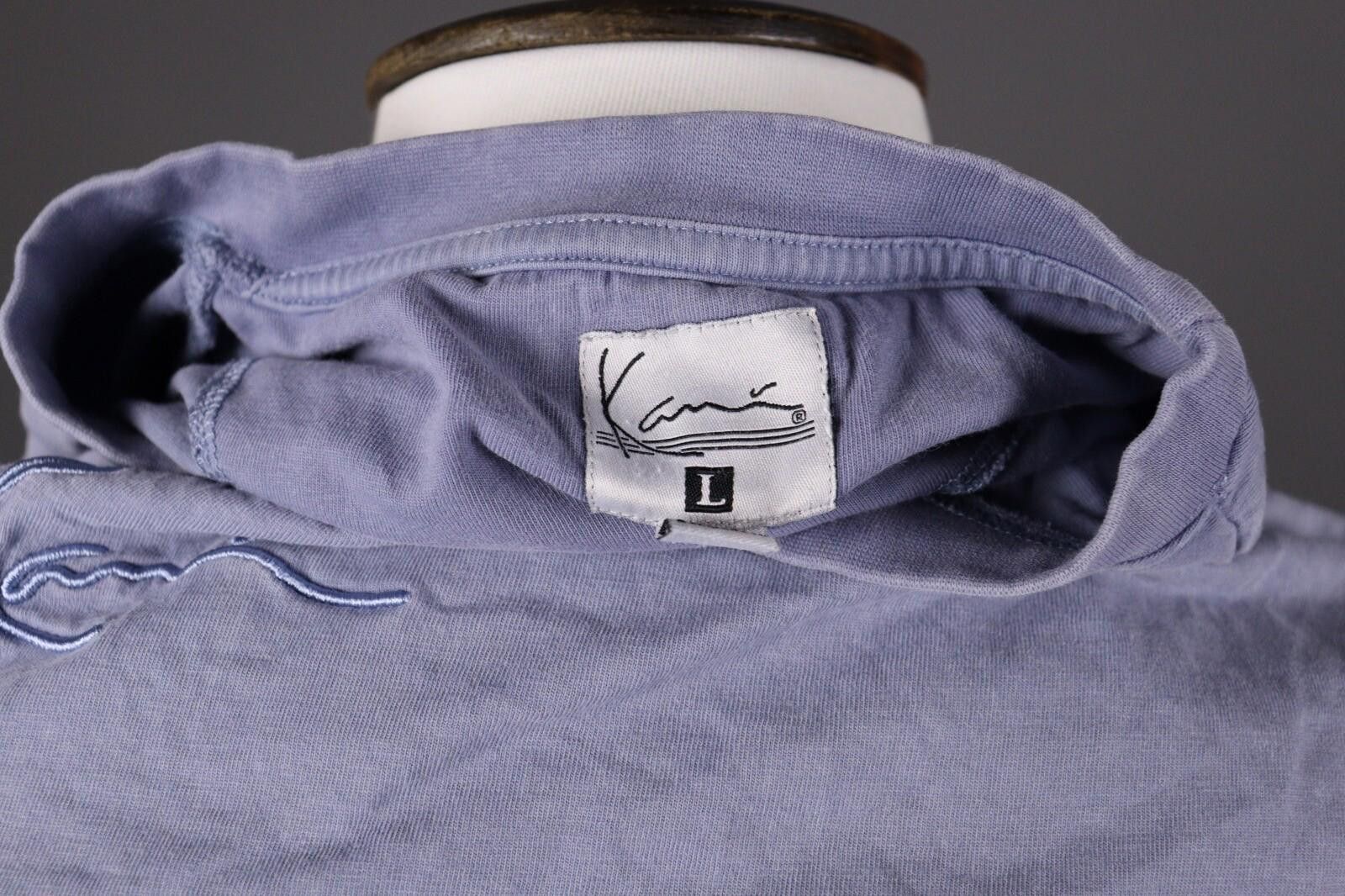 Karl Kani Karl Kani Blue Big Logo Short Sleeve T-shirt Size L Size US L / EU 52-54 / 3 - 10 Thumbnail