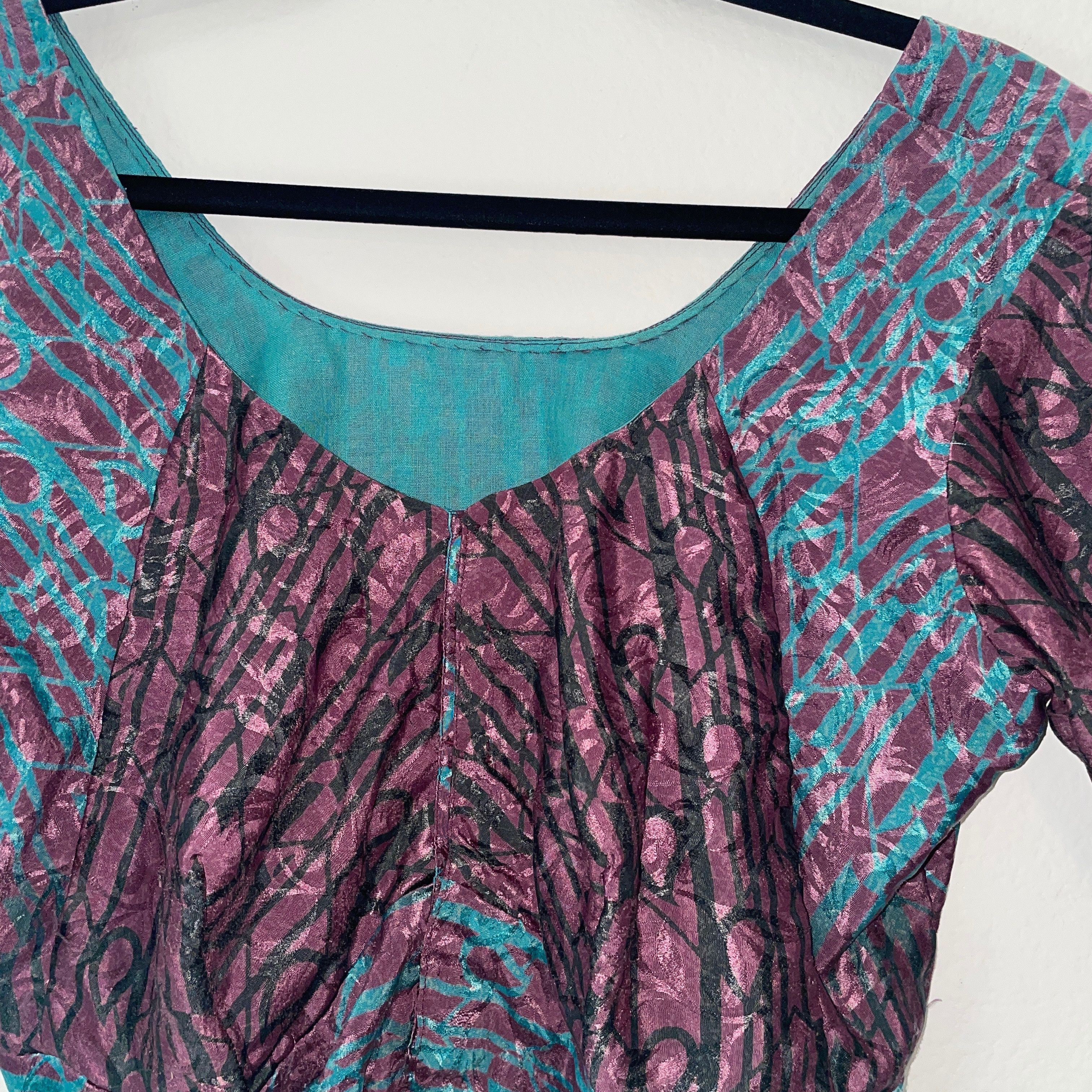 Other Boho Hippie Women’s Off The Shoulder Blouse Crop Top Size M / US 6-8 / IT 42-44 - 2 Thumbnail