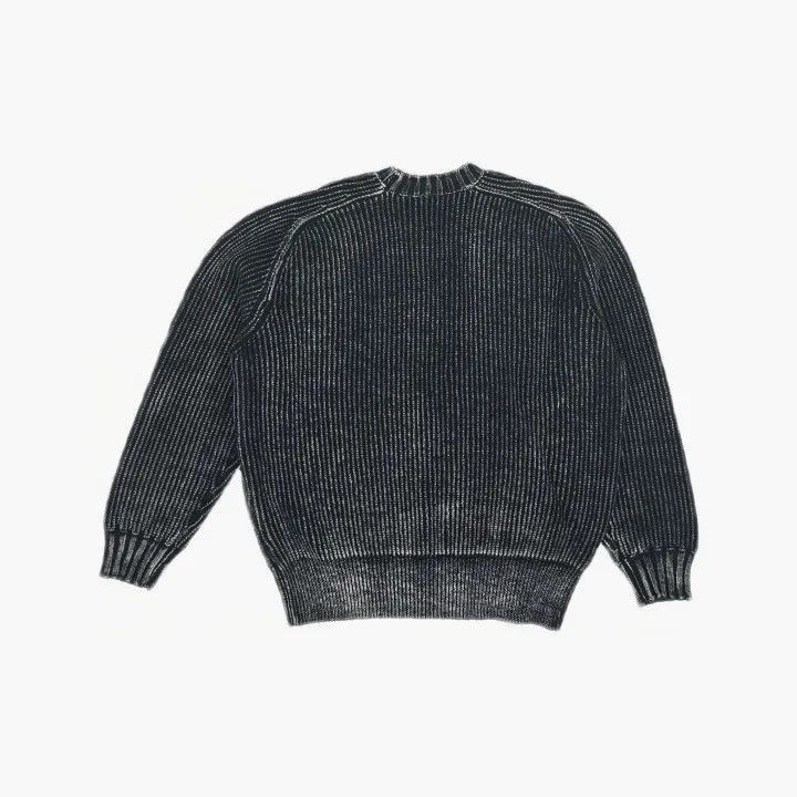 Neil Barrett Vintage Wash Black Sweater -2507