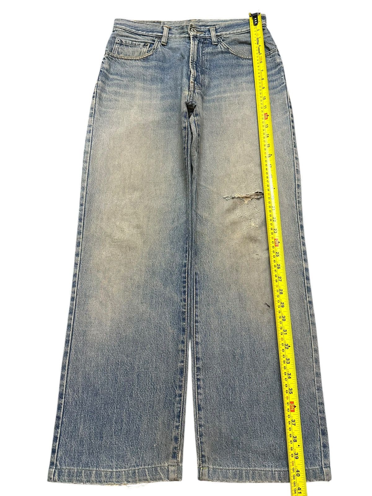 Japanese Brand Vintage Japanese Brand Blue Mud Wash Distress Style Baggy Size US 30 / EU 46 - 12 Thumbnail