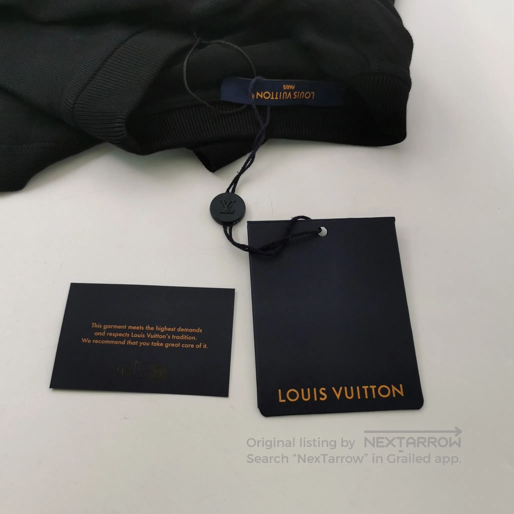 Louis Vuitton S Size Patterned Round Neck T.