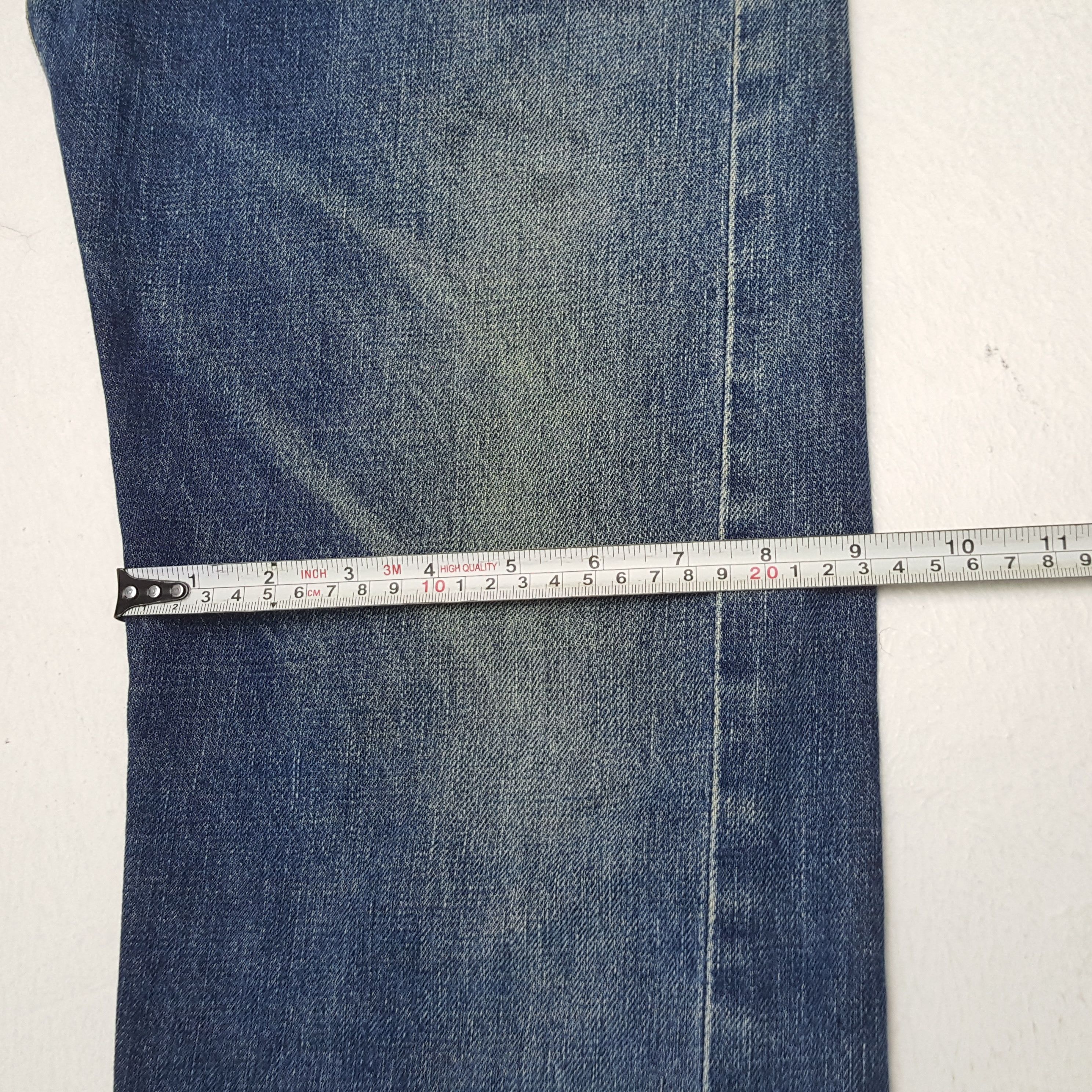 Evisu × Vintage EVIS Japanese Brand Streetwear Custom Daicock Jeans Size US 26 / EU 42 - 10 Thumbnail