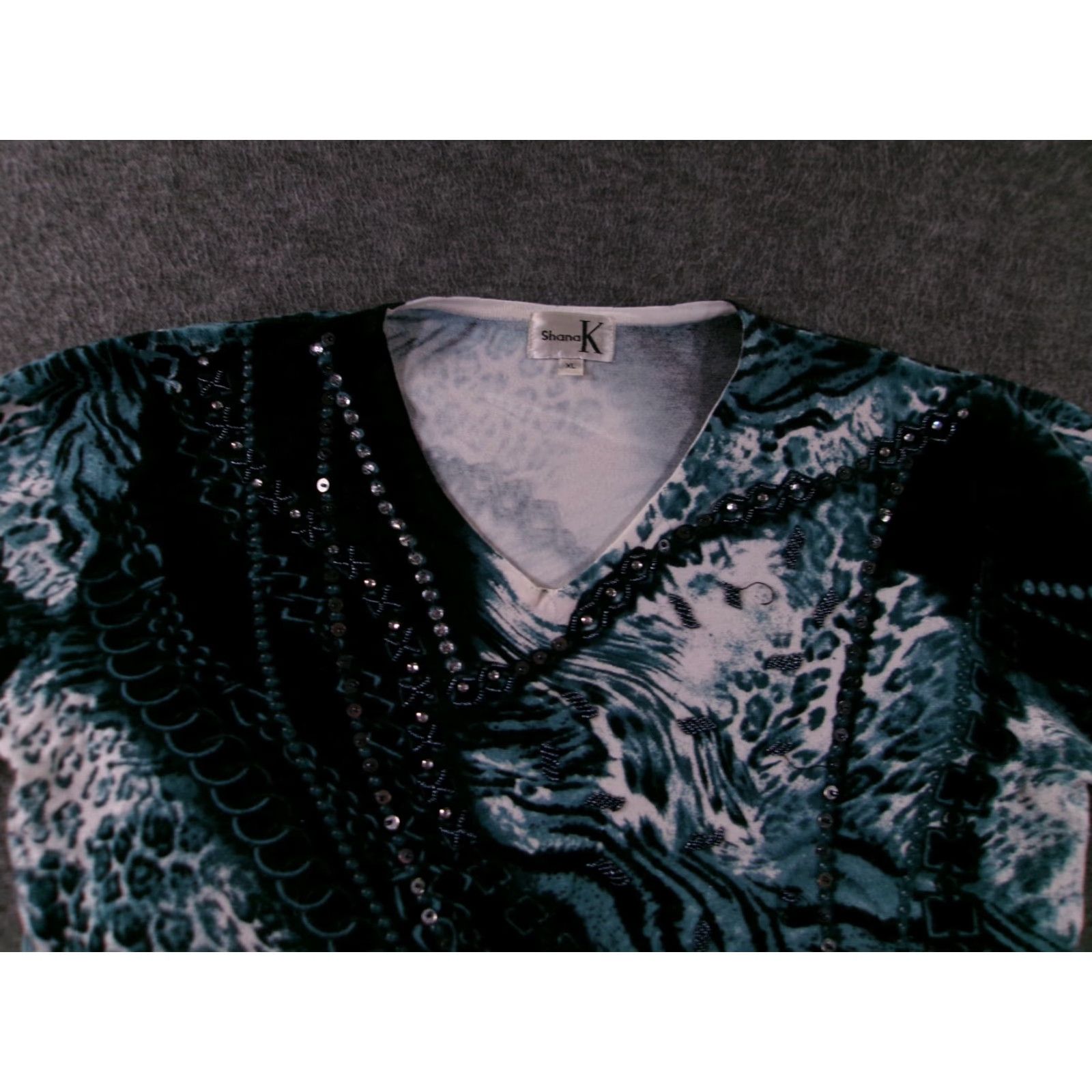 Vintage VINTAGE Shana K Top Women Extra Large Costal Beachy Cottage Resort Capsule Base Size XL / US 12-14 / IT 48-50 - 2 Thumbnail