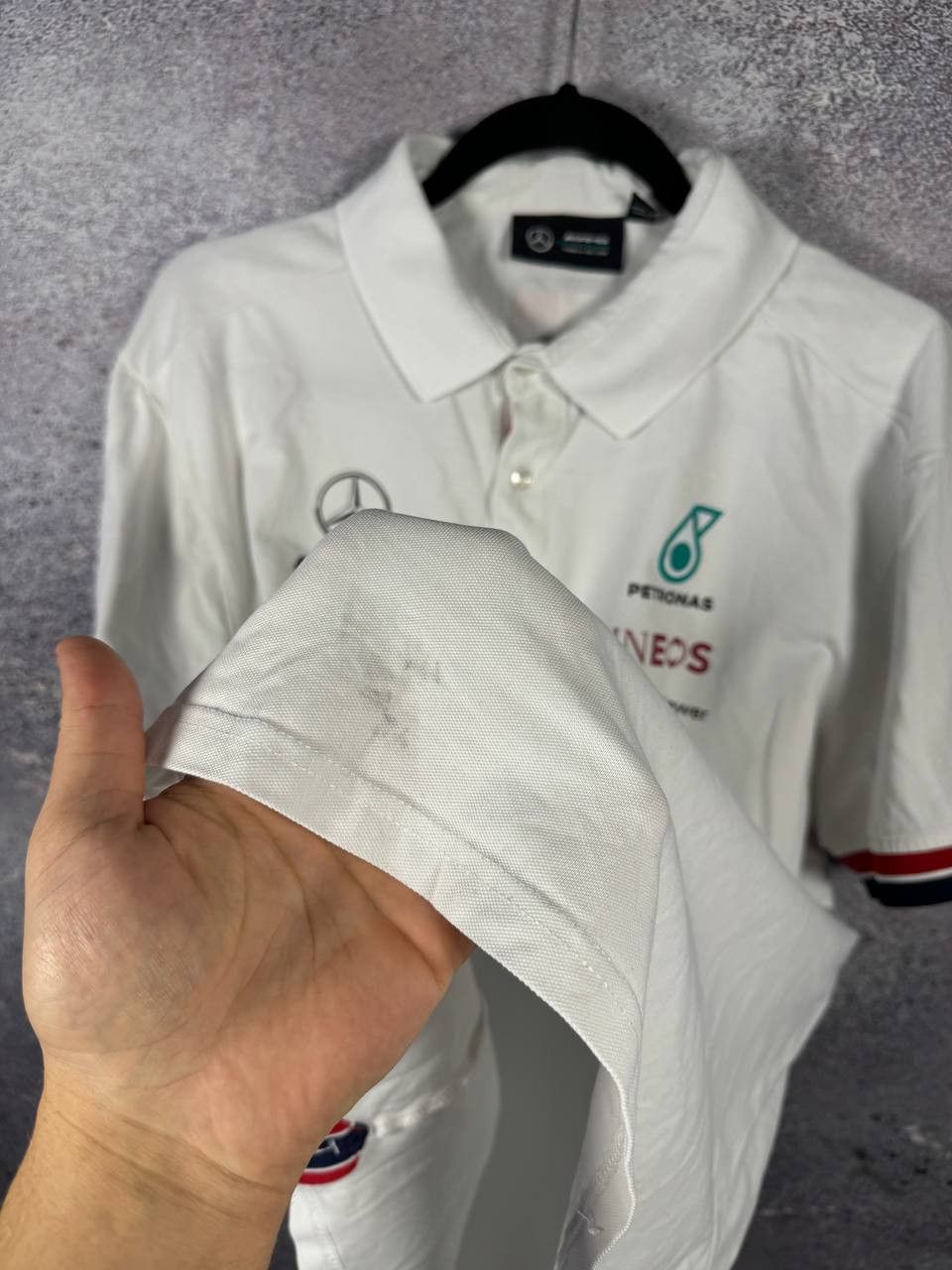 Formula 1 × Mercedes-Benz × Vintage PETRONAS Mercedes-Benz AMG Formula1 Team 2XL size Polos Size US XXL / EU 58 / 5 - 9 Thumbnail