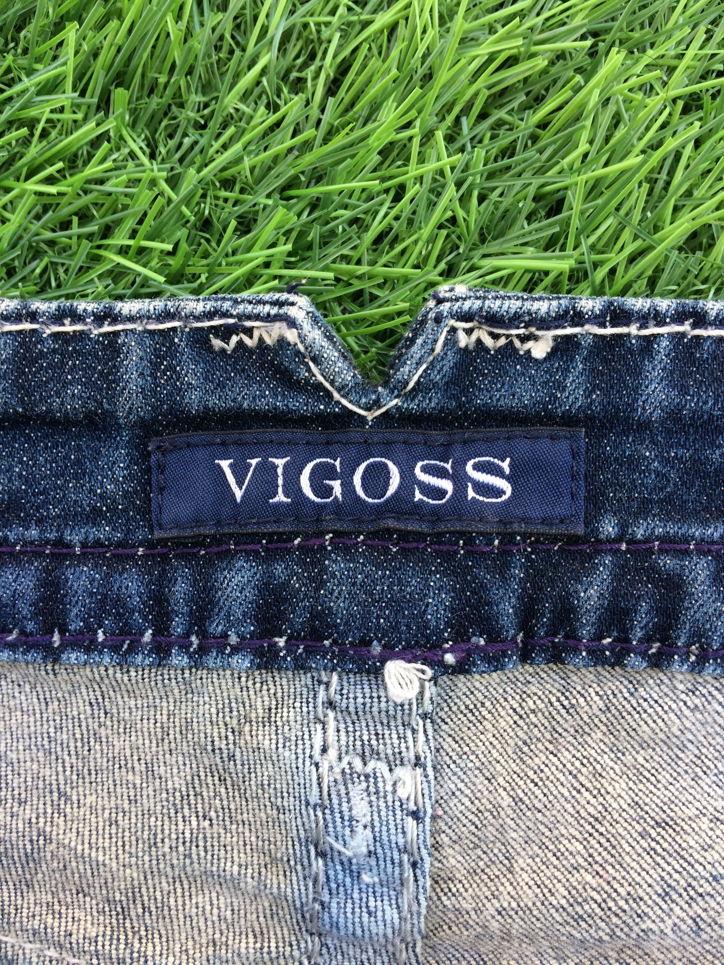 Japanese Brand Low Waist Flared Denim Pants #D-838 Size 28" / US 6 / IT 42 - 9 Thumbnail