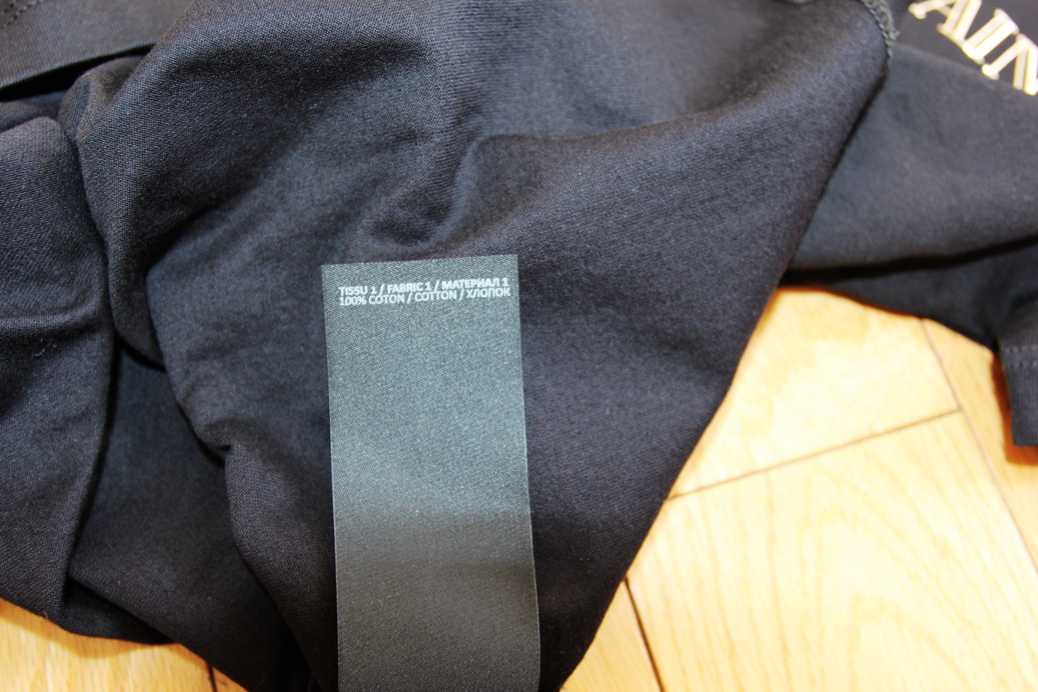 Balmain BNWT AW25 BALMAIN VINTAGE GOLD LOGO BLACK TSHIRT M Size US M / EU 48-50 / 2 - 10 Thumbnail