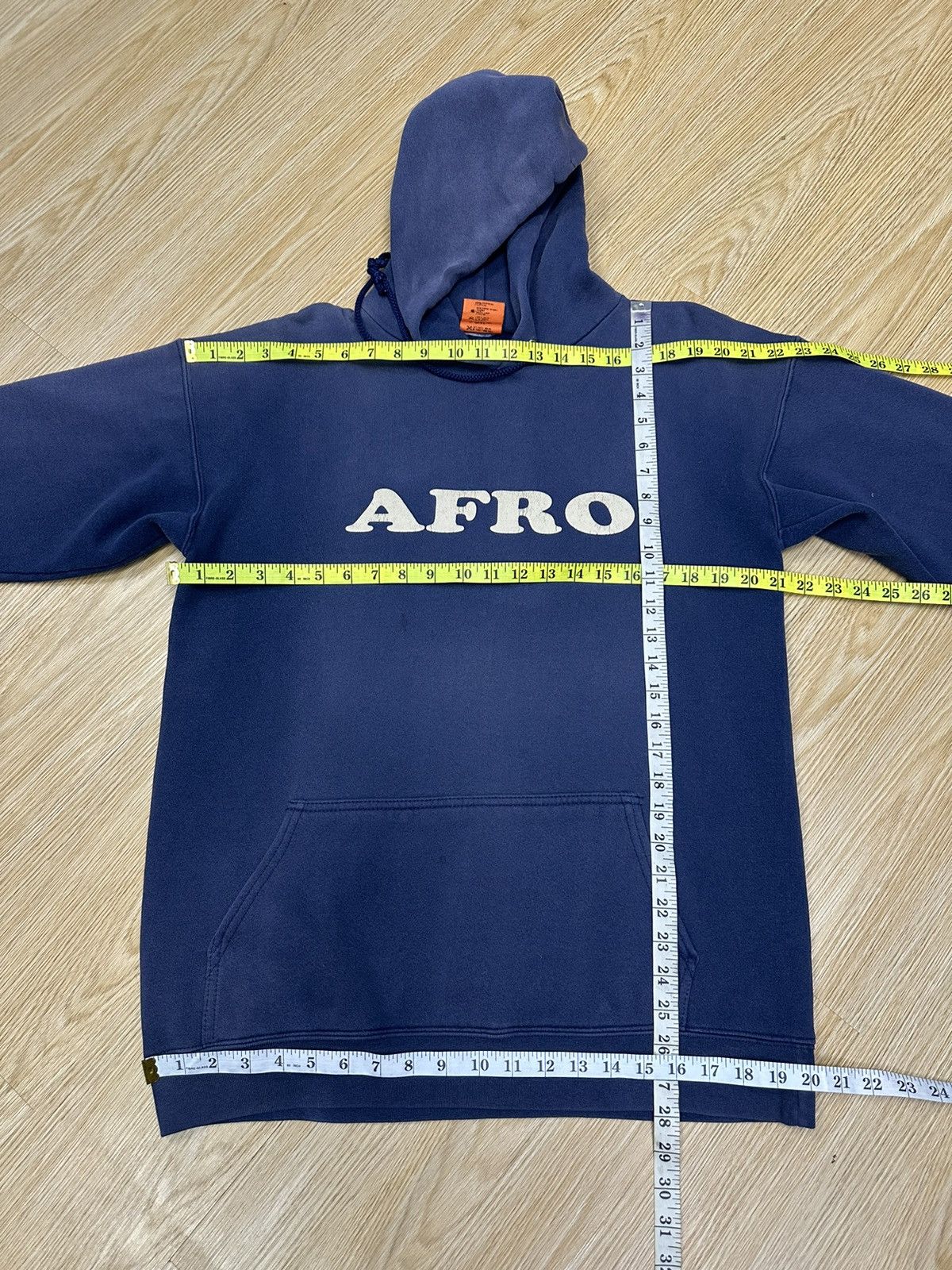 Band Tees × Vintage Vintage AFRO “Anybodys Funk Rocks On” Hoodie Z53 Size US M / EU 48-50 / 2 - 7 Thumbnail