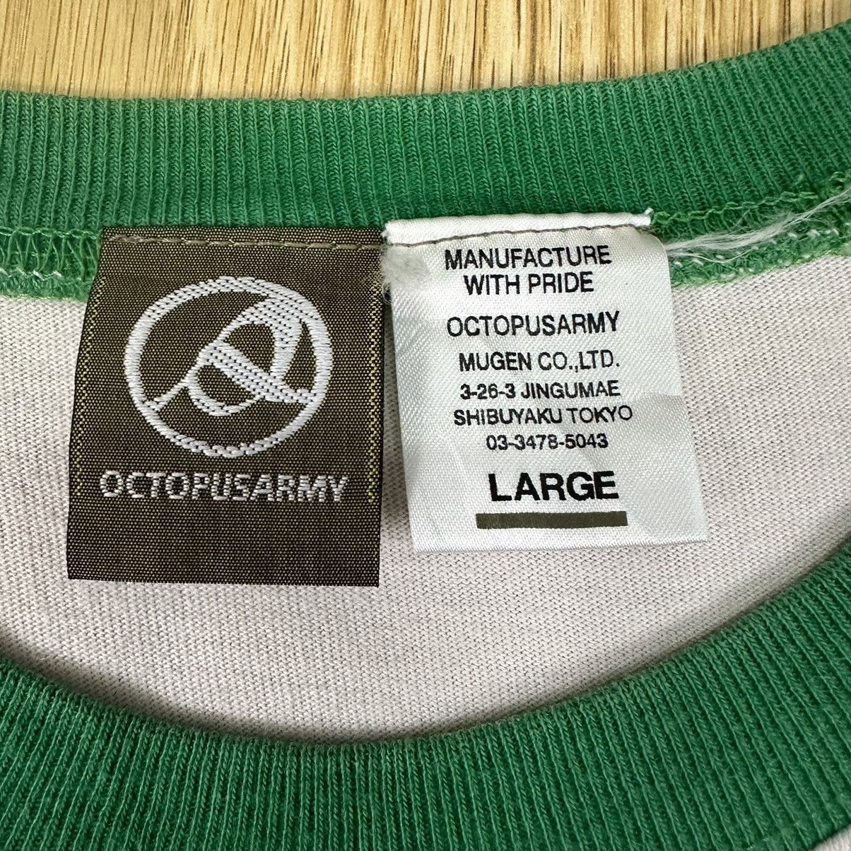 Octopus Octopus Army Ringer TShirt A888 Size US L / EU 52-54 / 3 - 8 Thumbnail