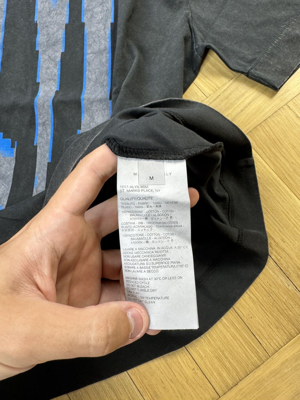 1017 ALYX 9SM 1017 ALYX 9SM WASHED LOGO TEE Size US M / EU 48-50 / 2 - 8 Thumbnail