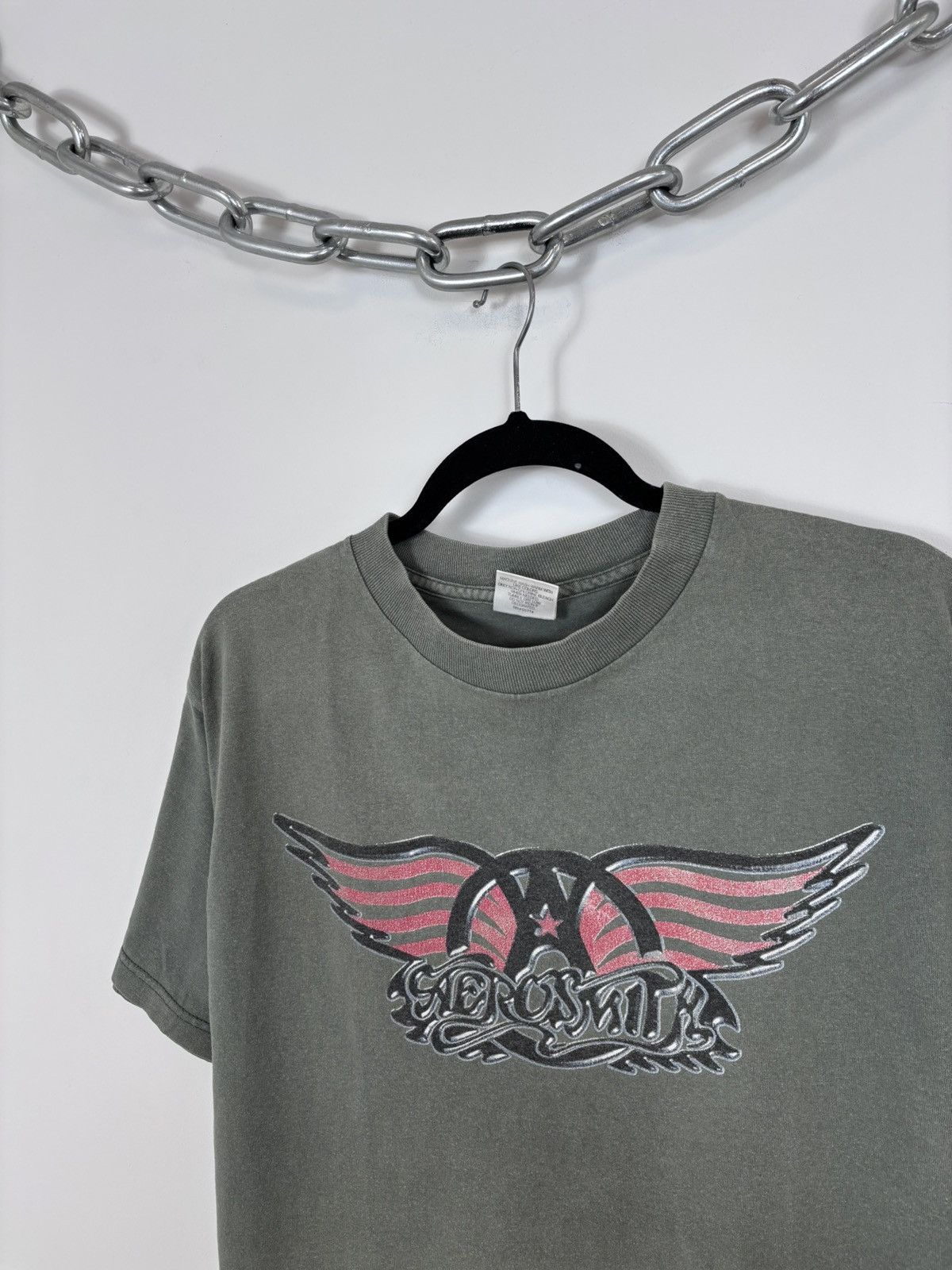 Aerosmith Vintage Aerosmith 1999 Nothing Can Stop This Rock Tour Tee Size US M / EU 48-50 / 2 - 4 Thumbnail