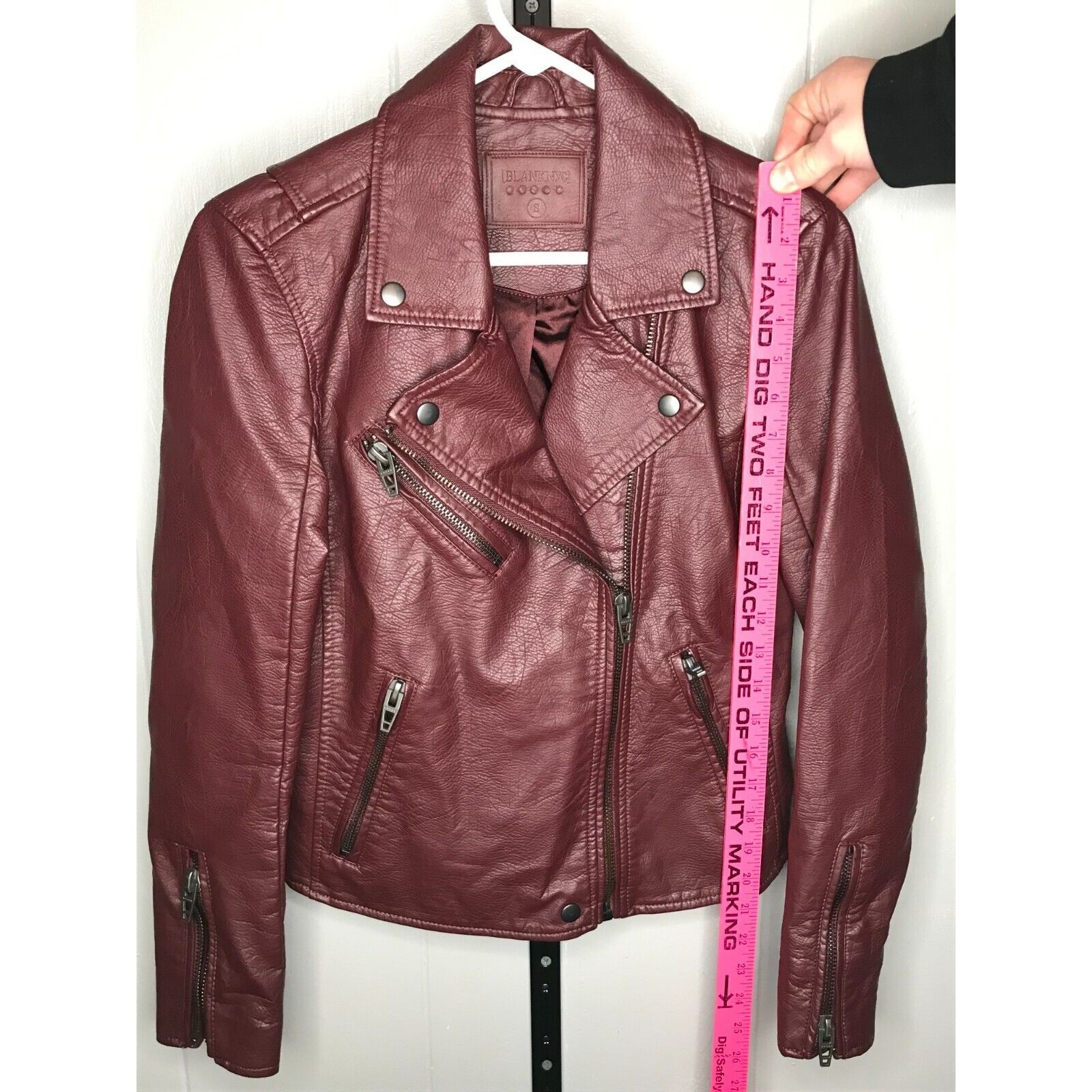 BLANKNYC Blank NYC Faux Leather crop Head over Heels Moto Jacket Maro Size S / US 4 / IT 40 - 6 Thumbnail