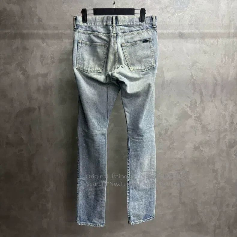 Saint Laurent Paris Saint Laurent Paris Slim Fit Denim Pants Size US 29 - 5 Thumbnail