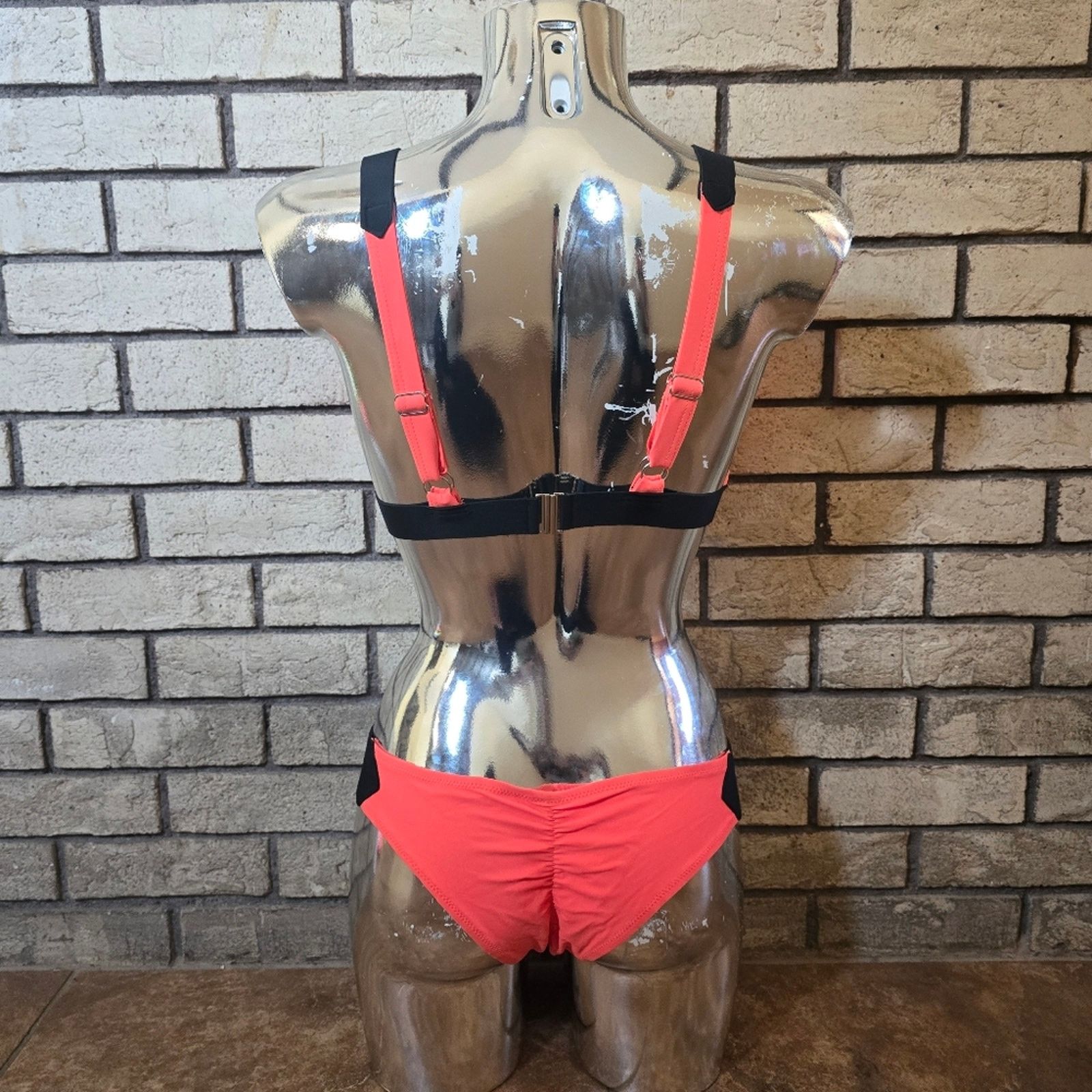 Other Orange Dawn | FYS | Havana Neoprene Bikini Set Size ONE SIZE - 2 Thumbnail