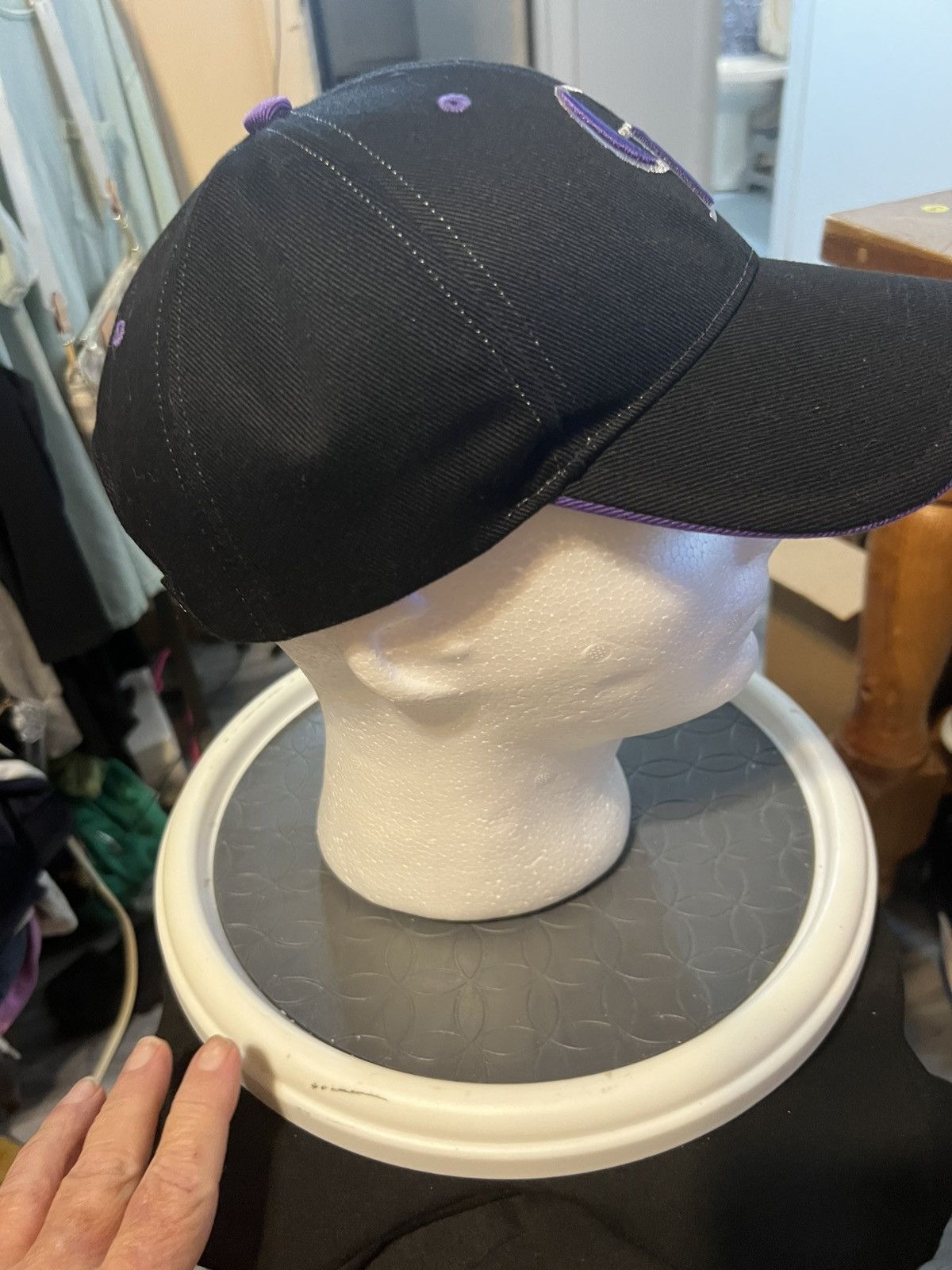 MLB Colorado Rockies MLB Back and Purple Hat Size ONE SIZE - 4 Thumbnail