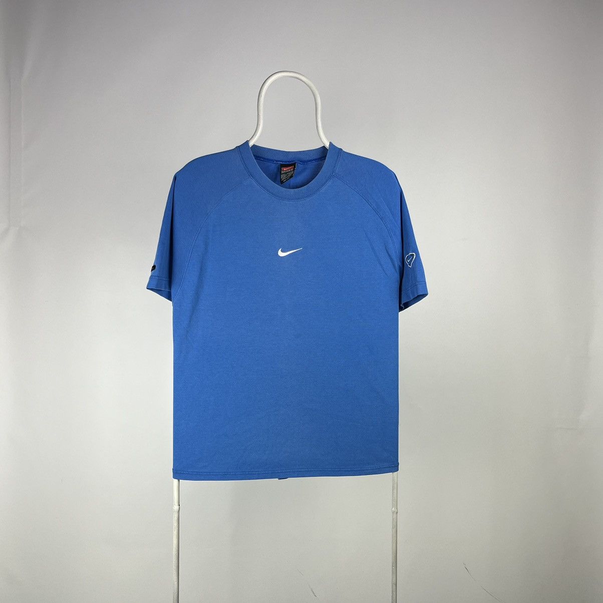 Nike Streetwear Vintage Vintage Nike T shirt middle swoosh 90s size Small Grailed